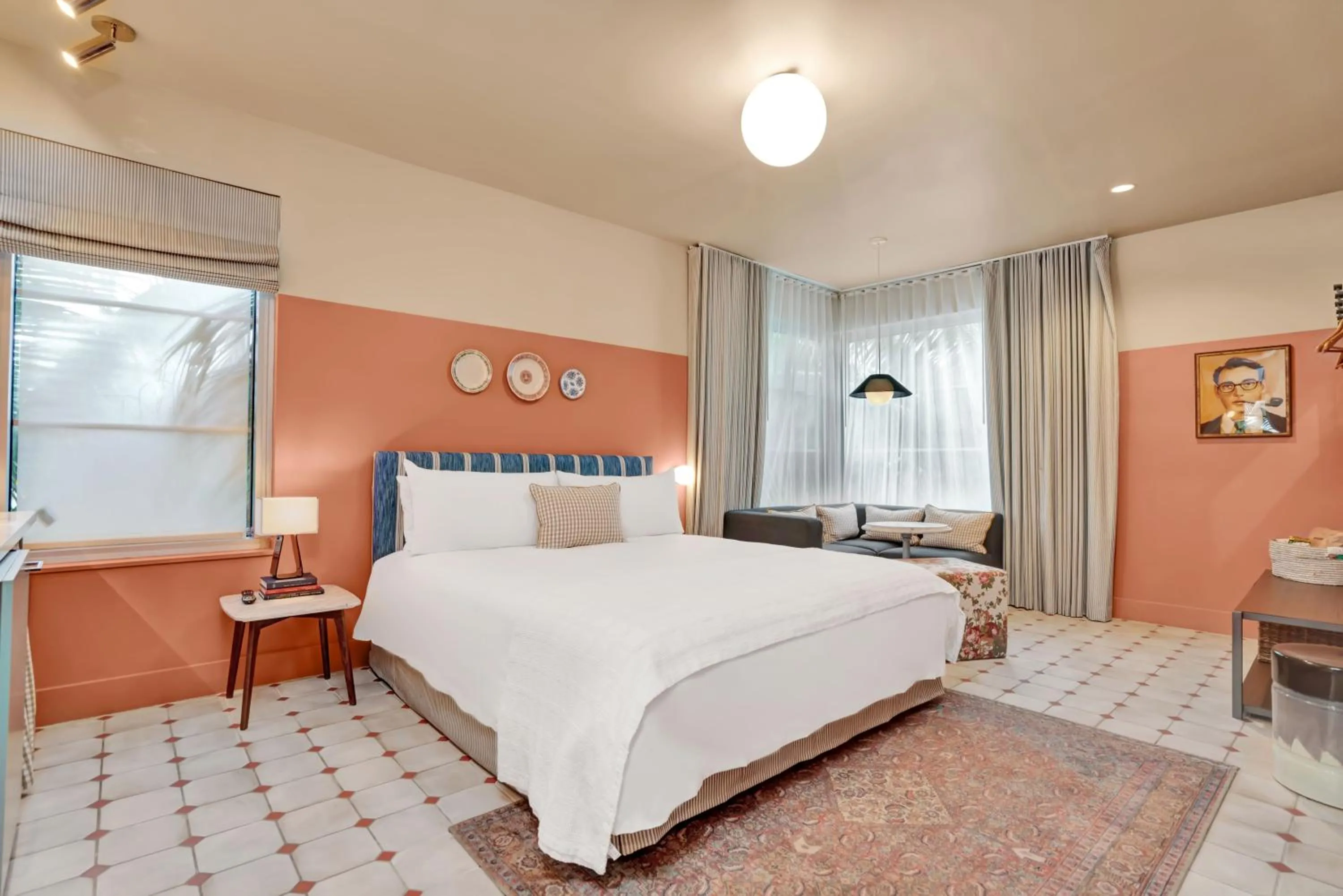 Bed in Hotel Trouvail Miami Beach