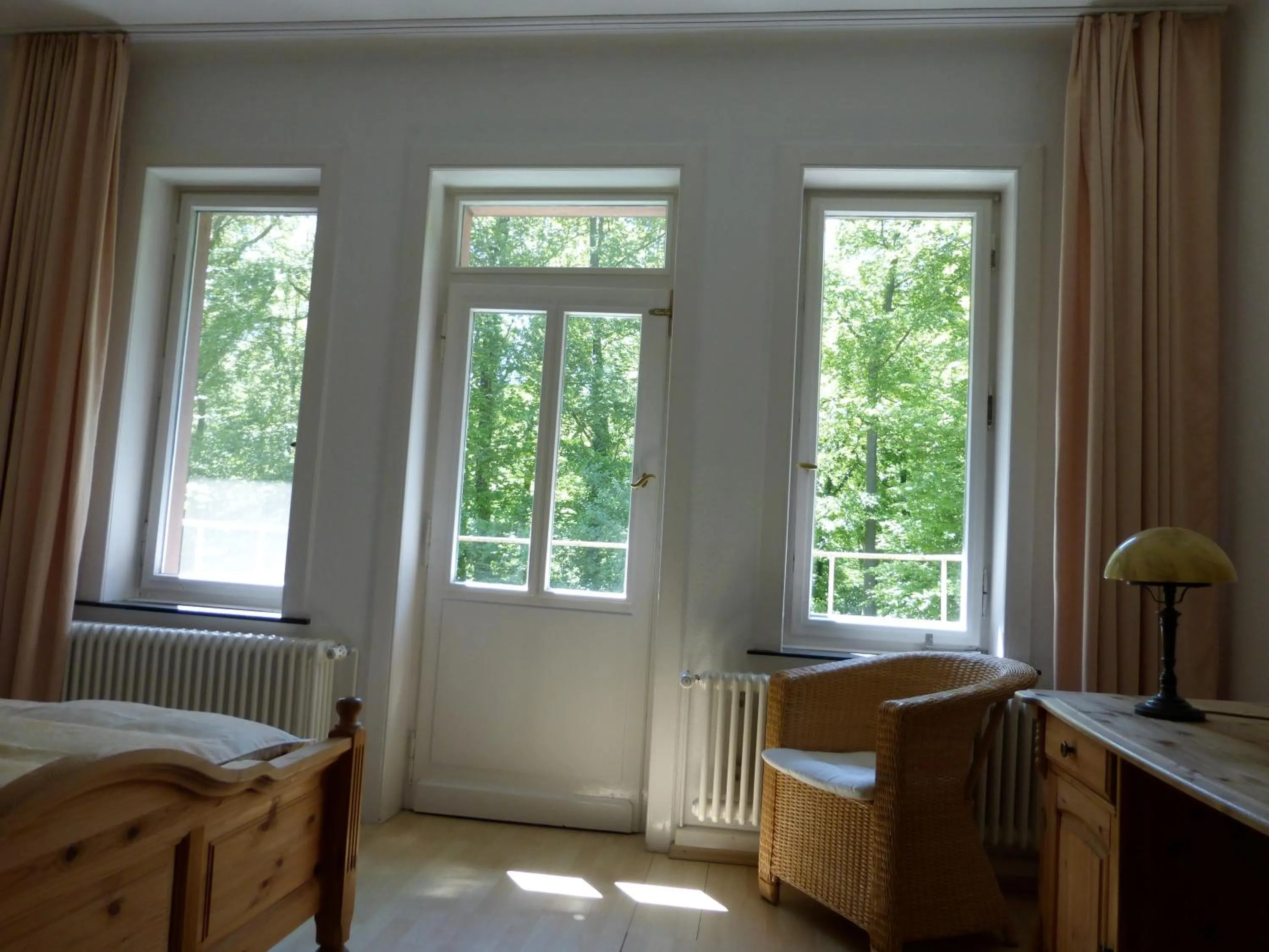 Balcony/Terrace, Bed in Hotel Villa Tosca