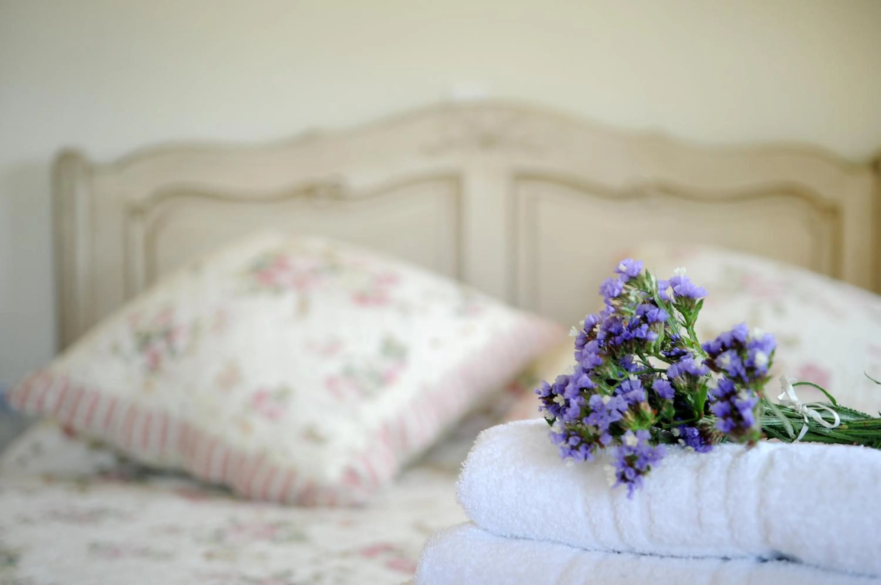 Bed in Triantafilia Guesthouse