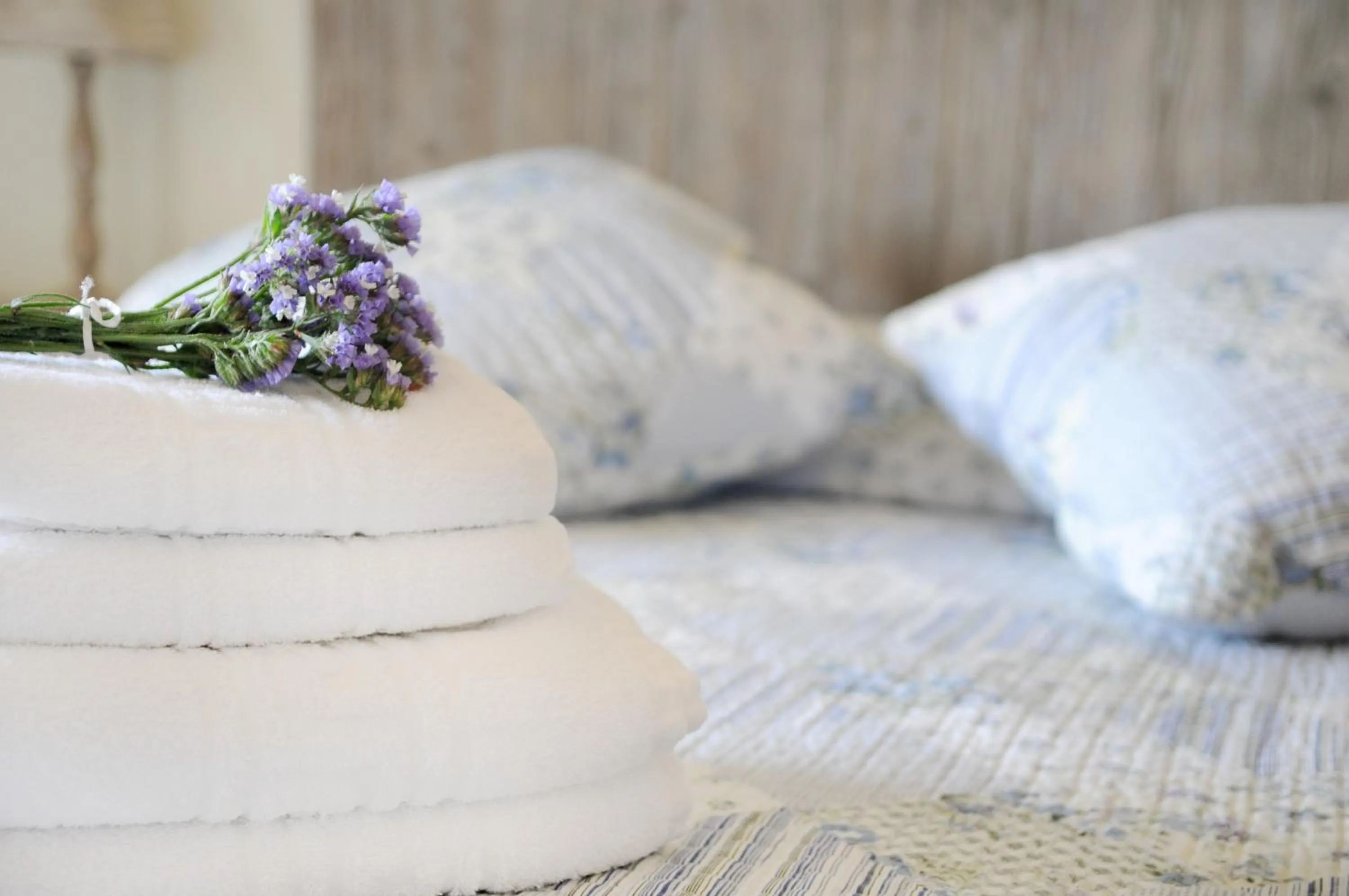 Bed in Triantafilia Guesthouse