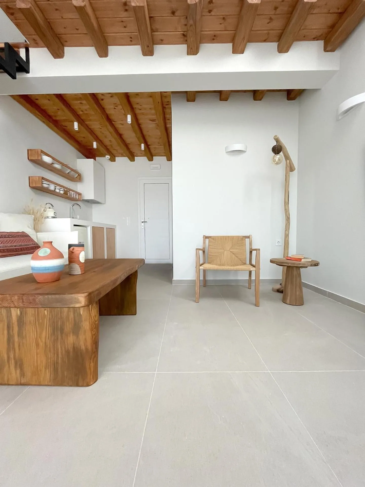 Kitchen or kitchenette in Triantafilia Guesthouse