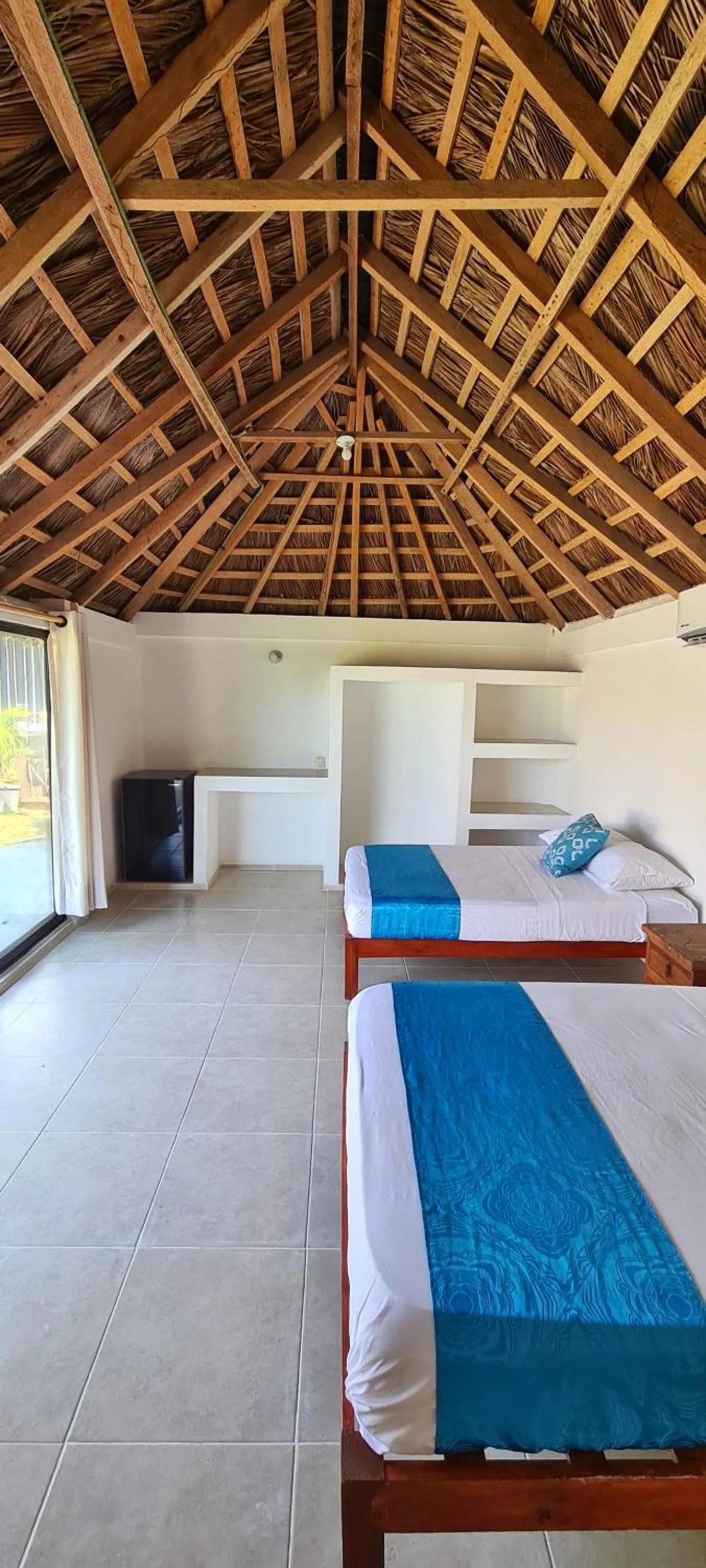 Bed in Bungalows Las Brisas Acapulco