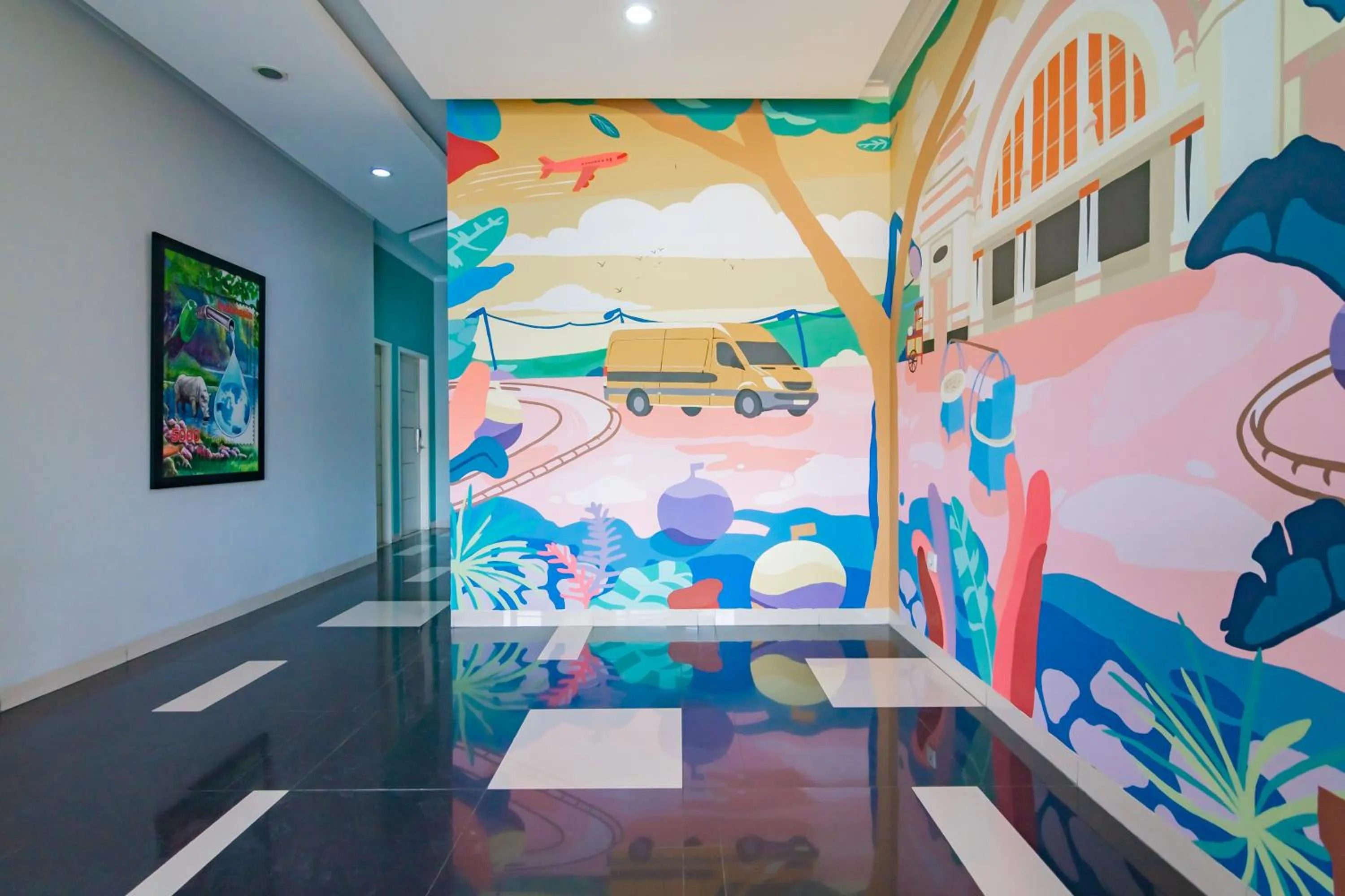 Property building in RedDoorz Plus @ Point Phila Cihampelas