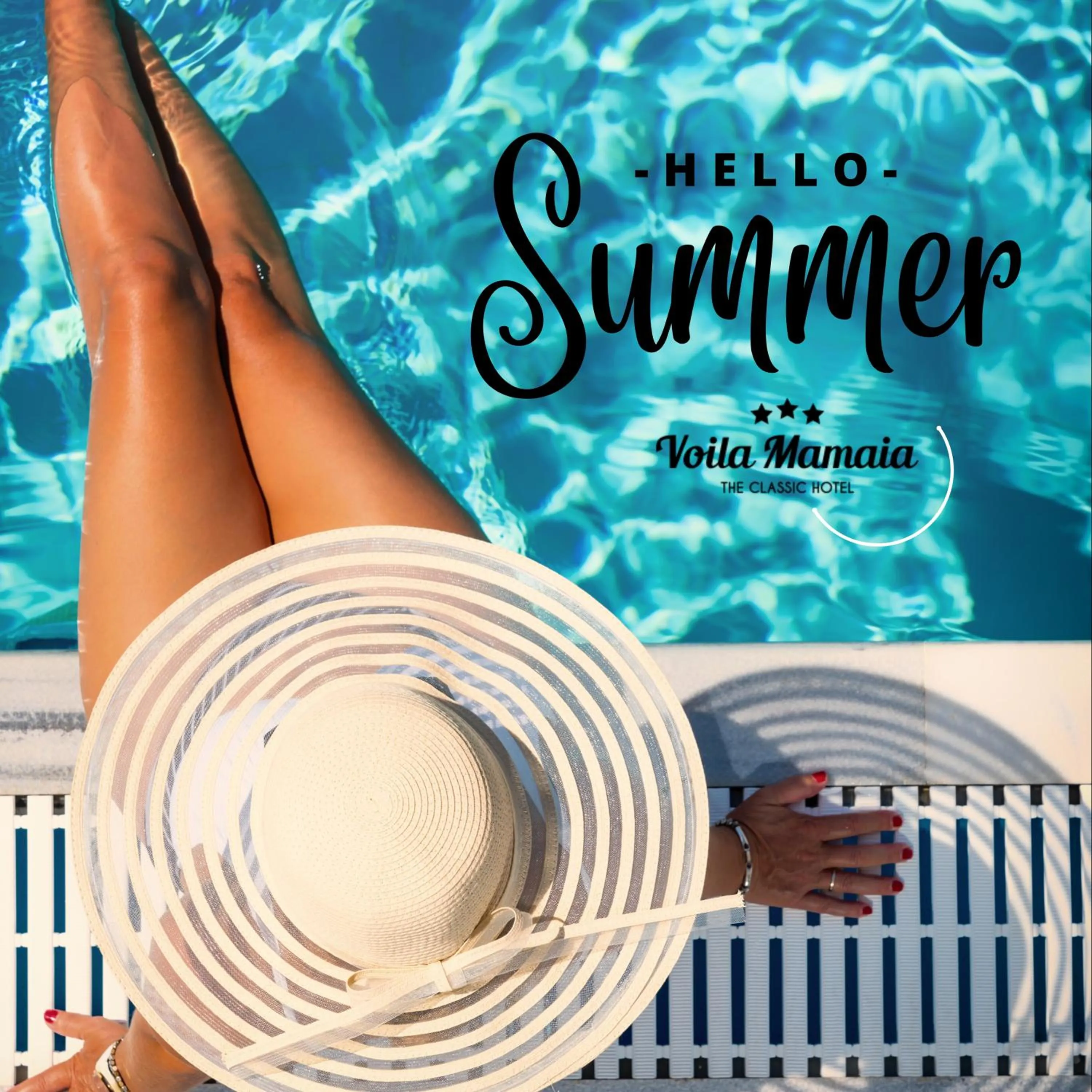 Swimming pool in Voila Mamaia