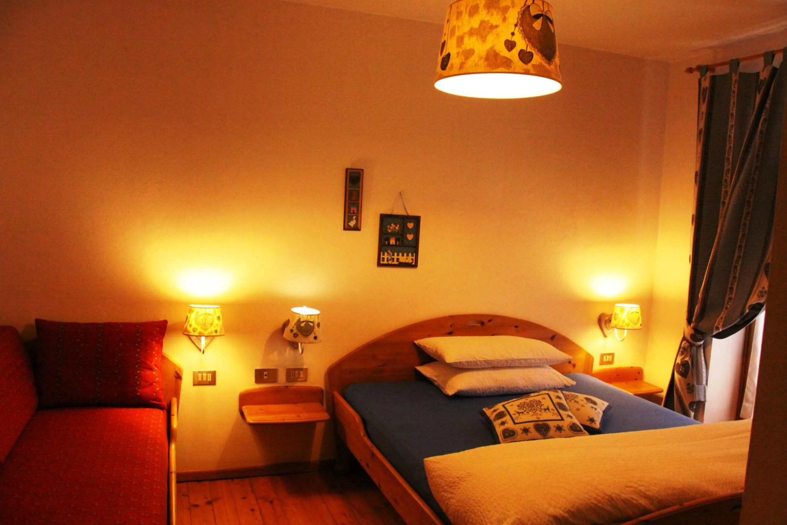 Bed in Garni Biancaneve Ruffrè-Mendola