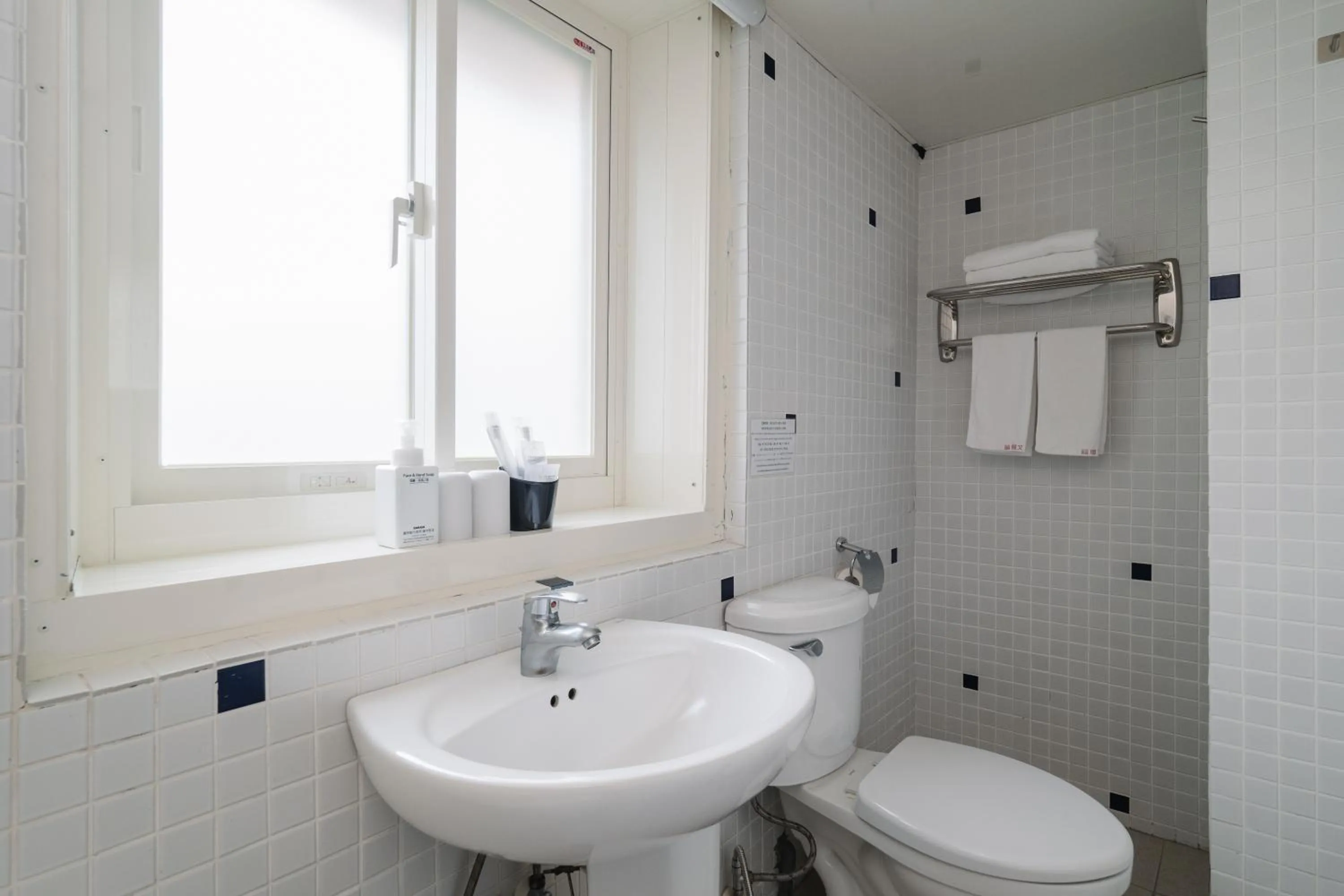 Bathroom in Hotel attic