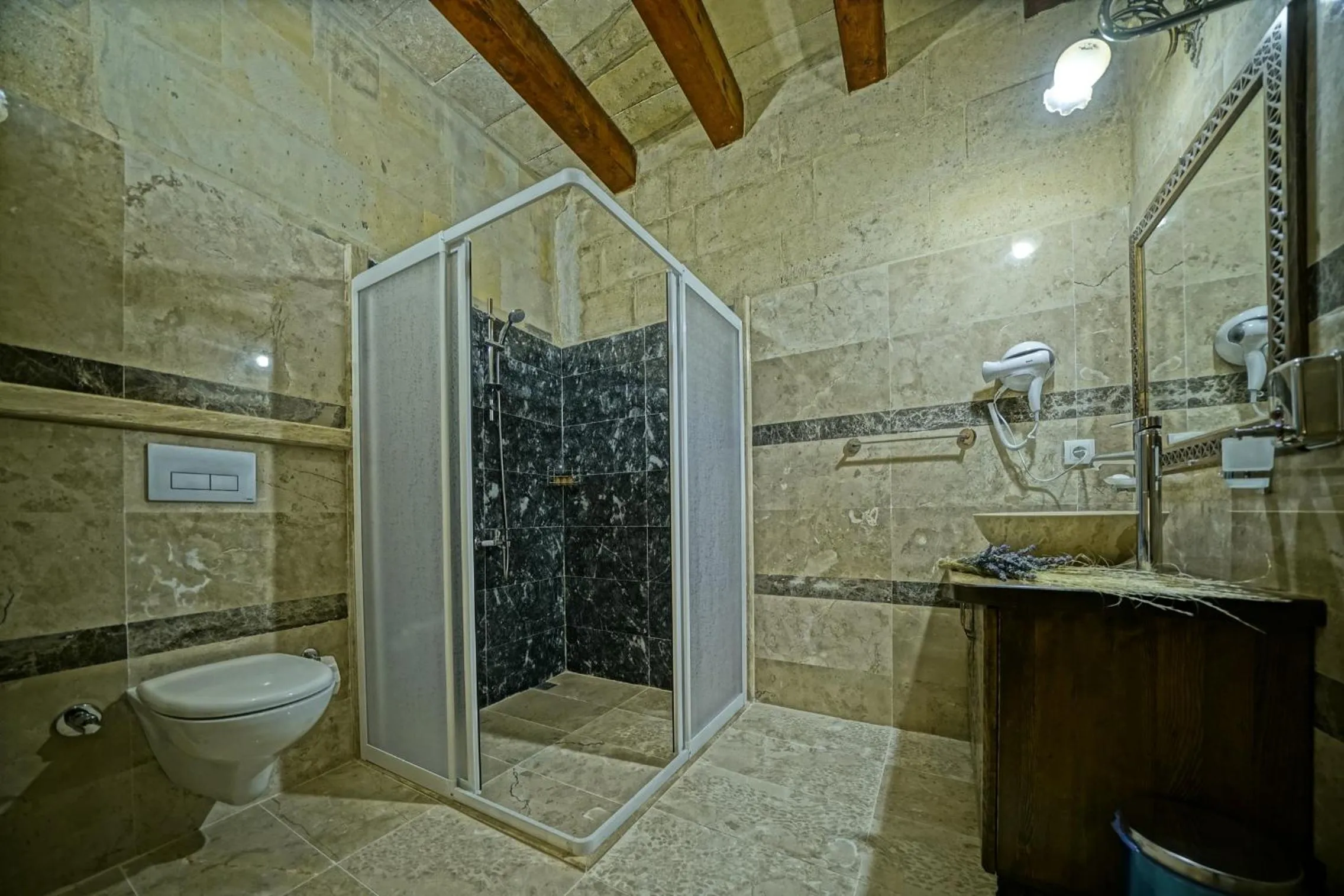Bathroom in Goreme Valley Cave House