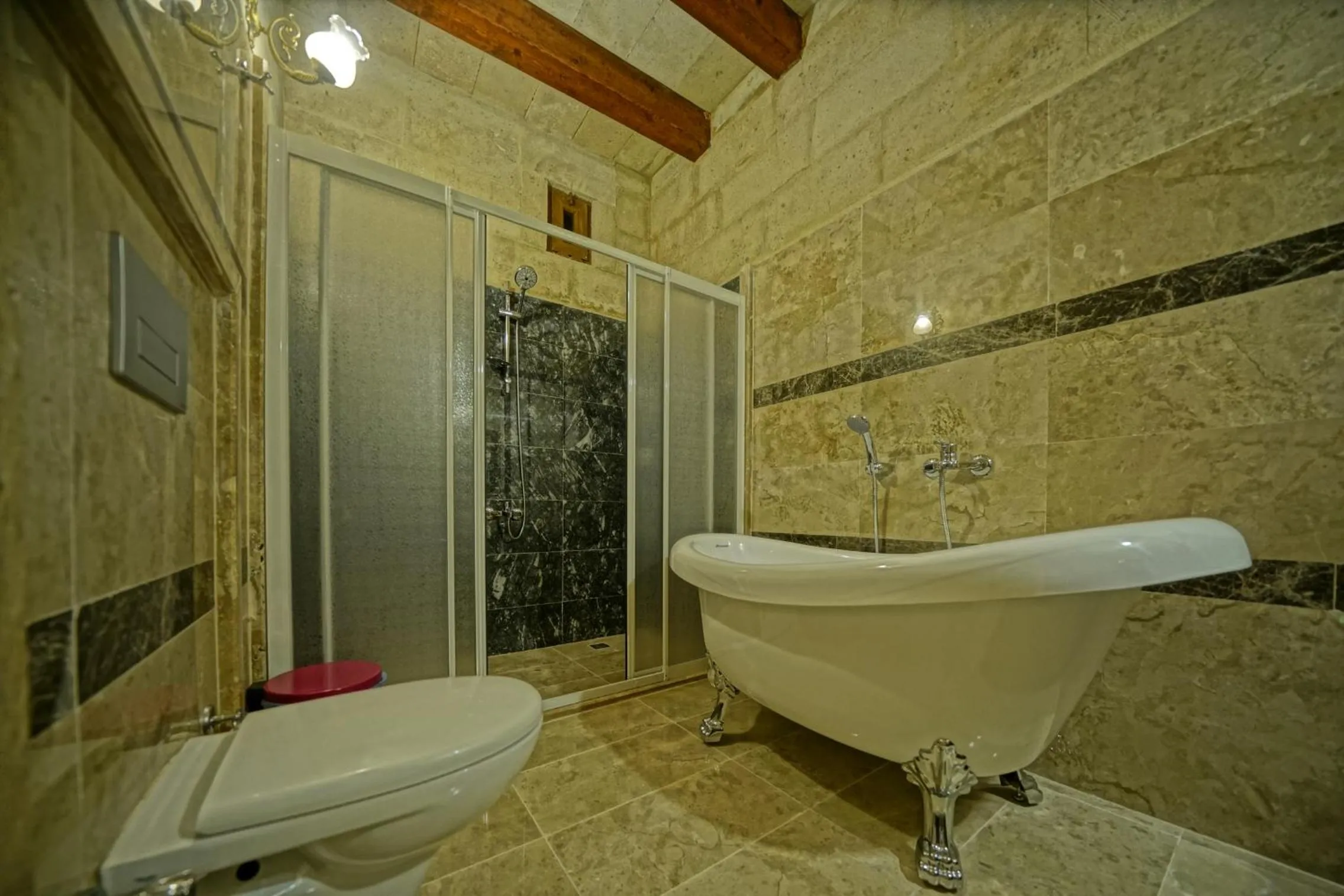 Shower in Goreme Valley Cave House