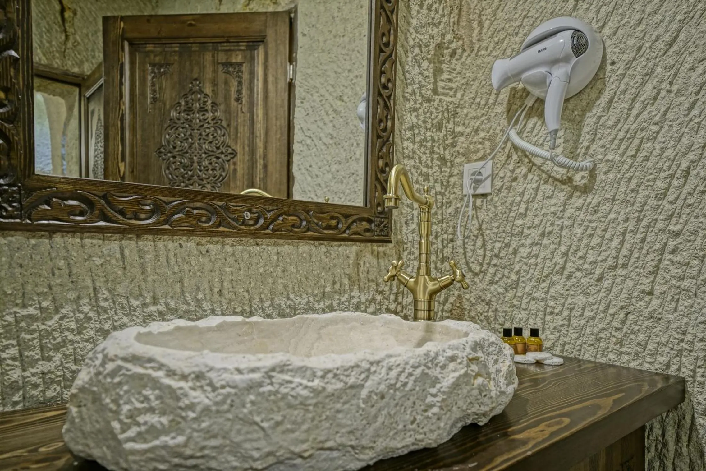 Bathroom in Goreme Valley Cave House