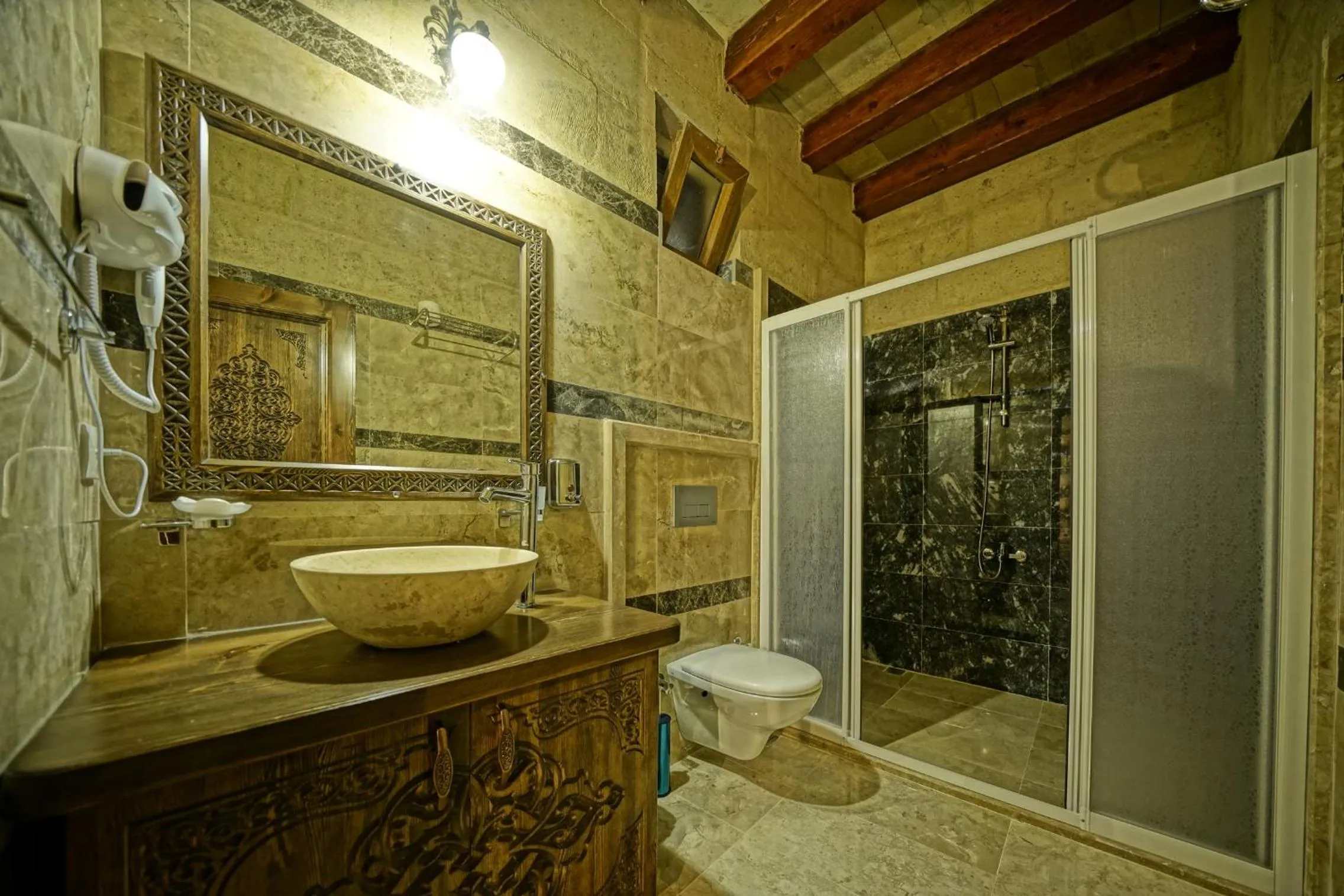 Bathroom in Goreme Valley Cave House