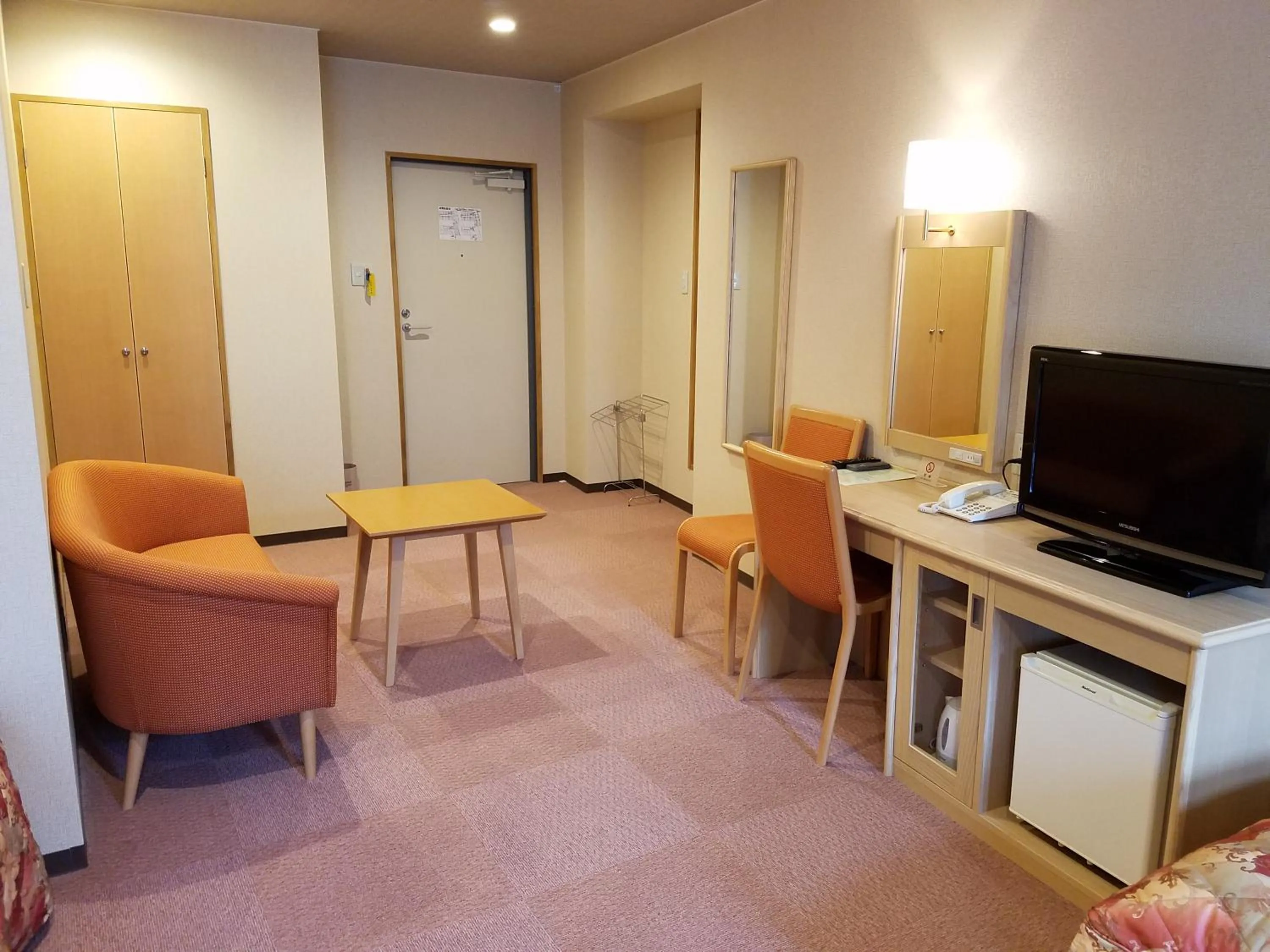 Seating area in Hakuba Hotel Hana-no-Sato