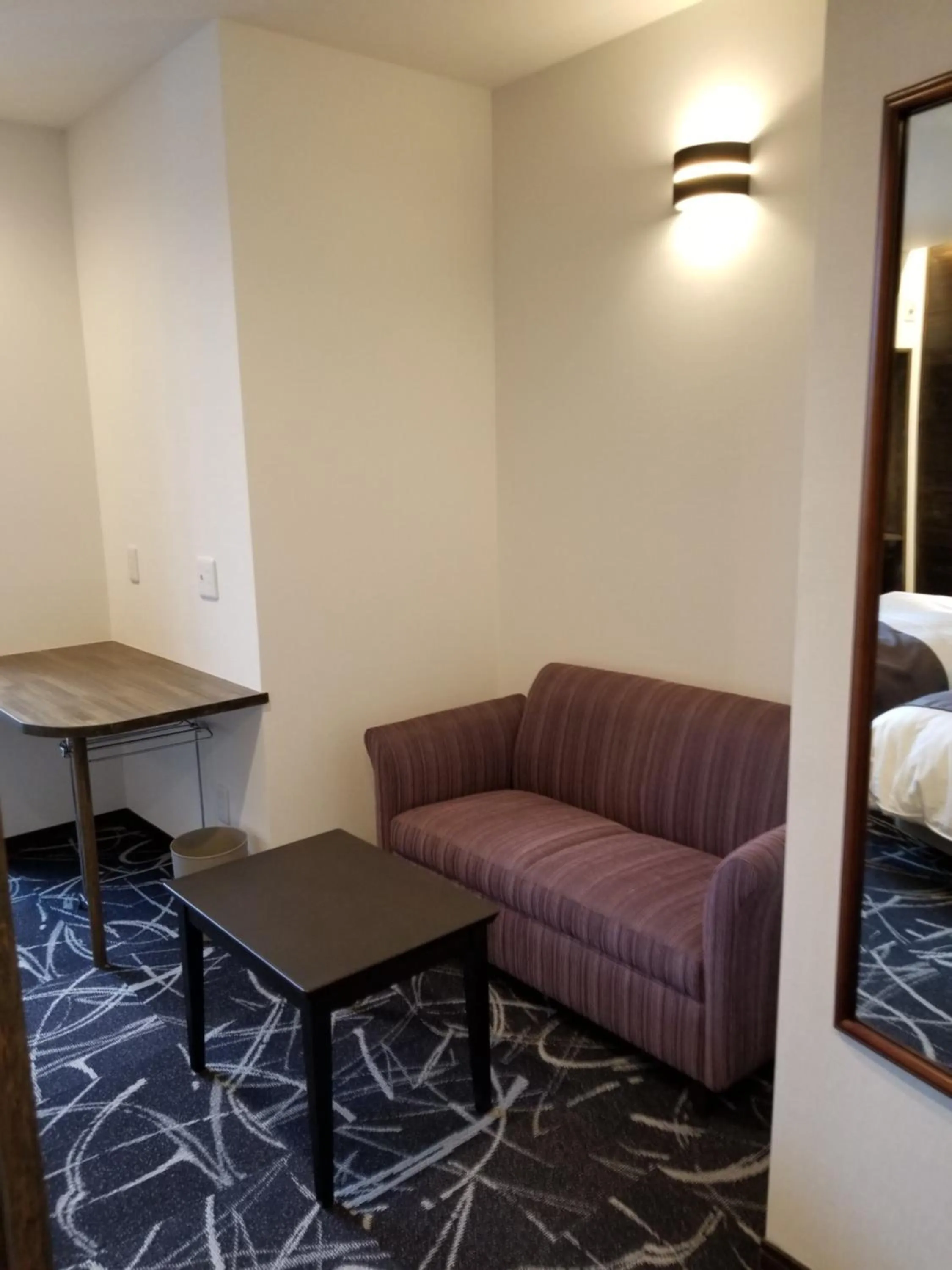 Seating area in Hakuba Hotel Hana-no-Sato