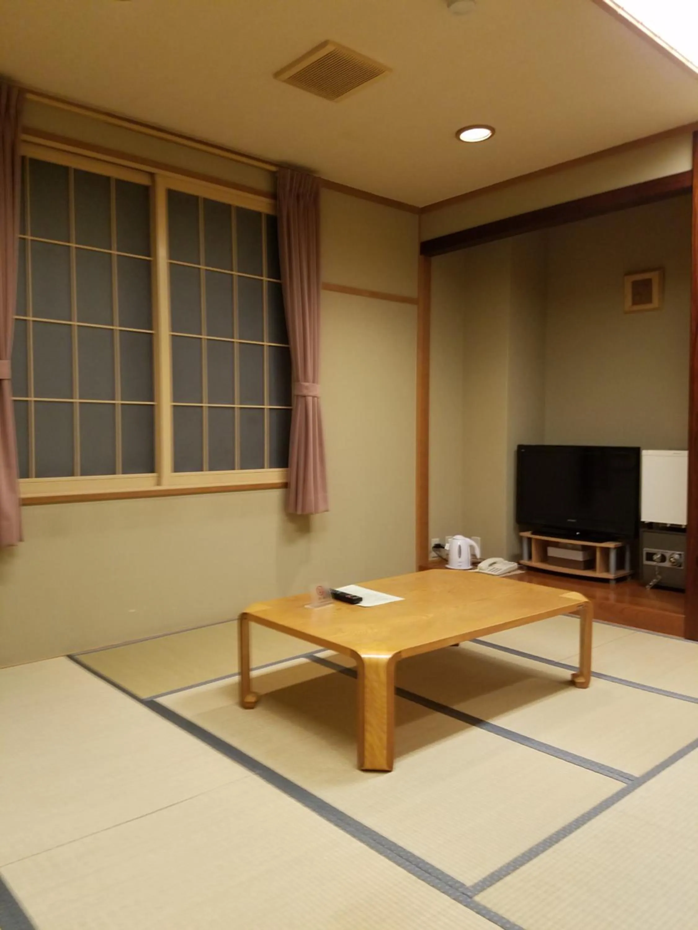 Seating area in Hakuba Hotel Hana-no-Sato