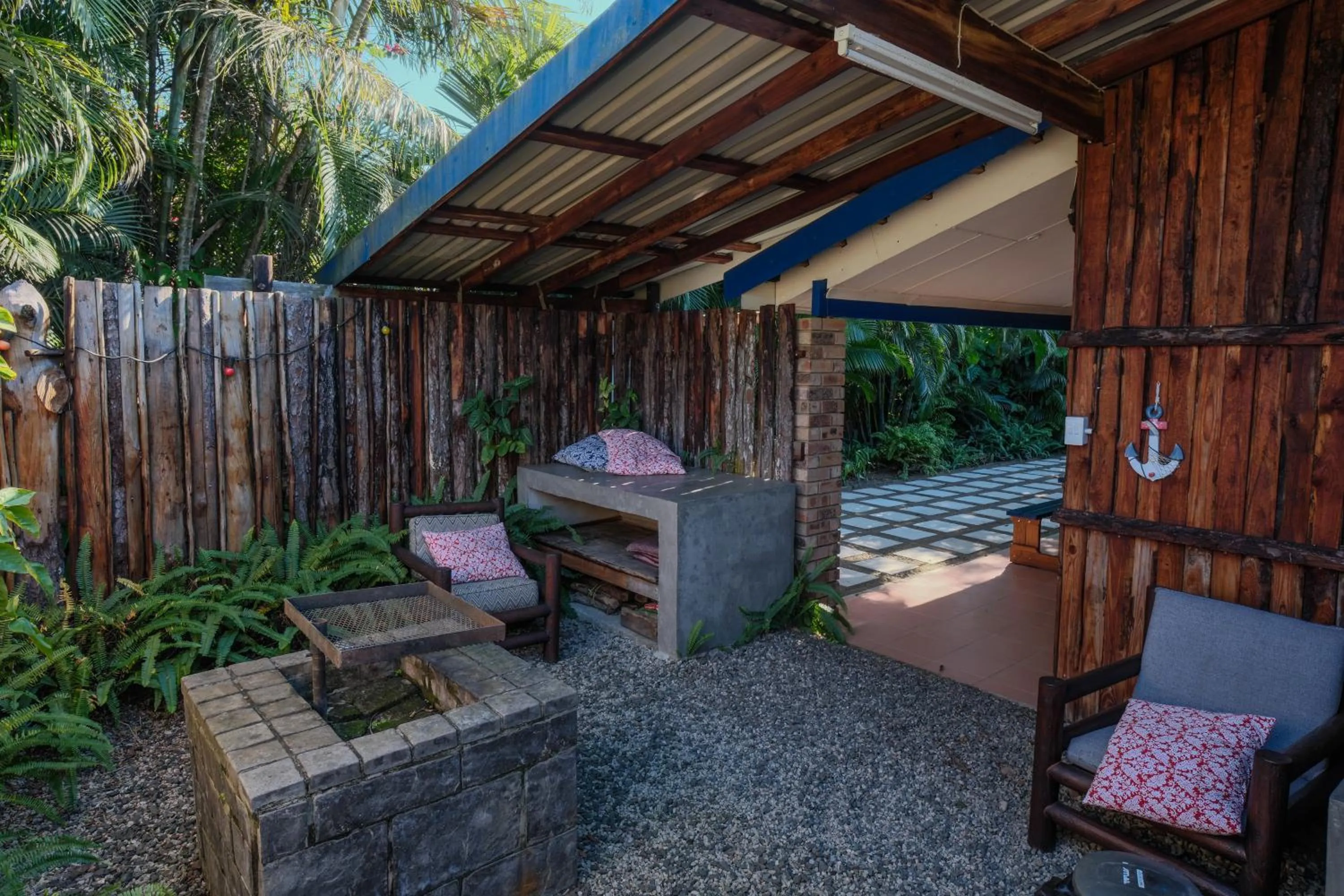 BBQ facilities in Marlin Lodge St Lucia