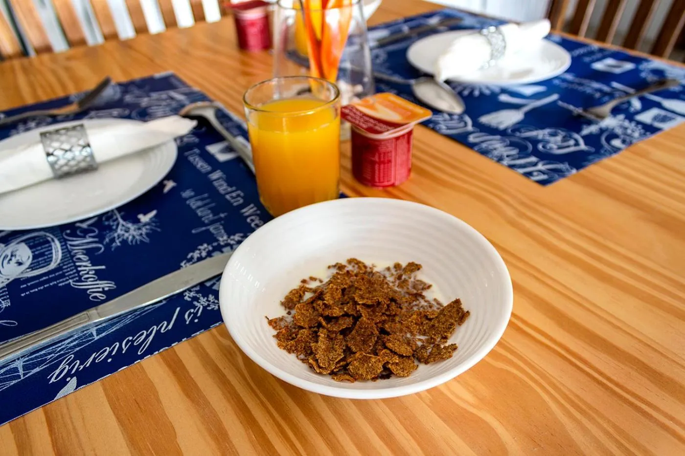 Breakfast in Marlin Lodge St Lucia