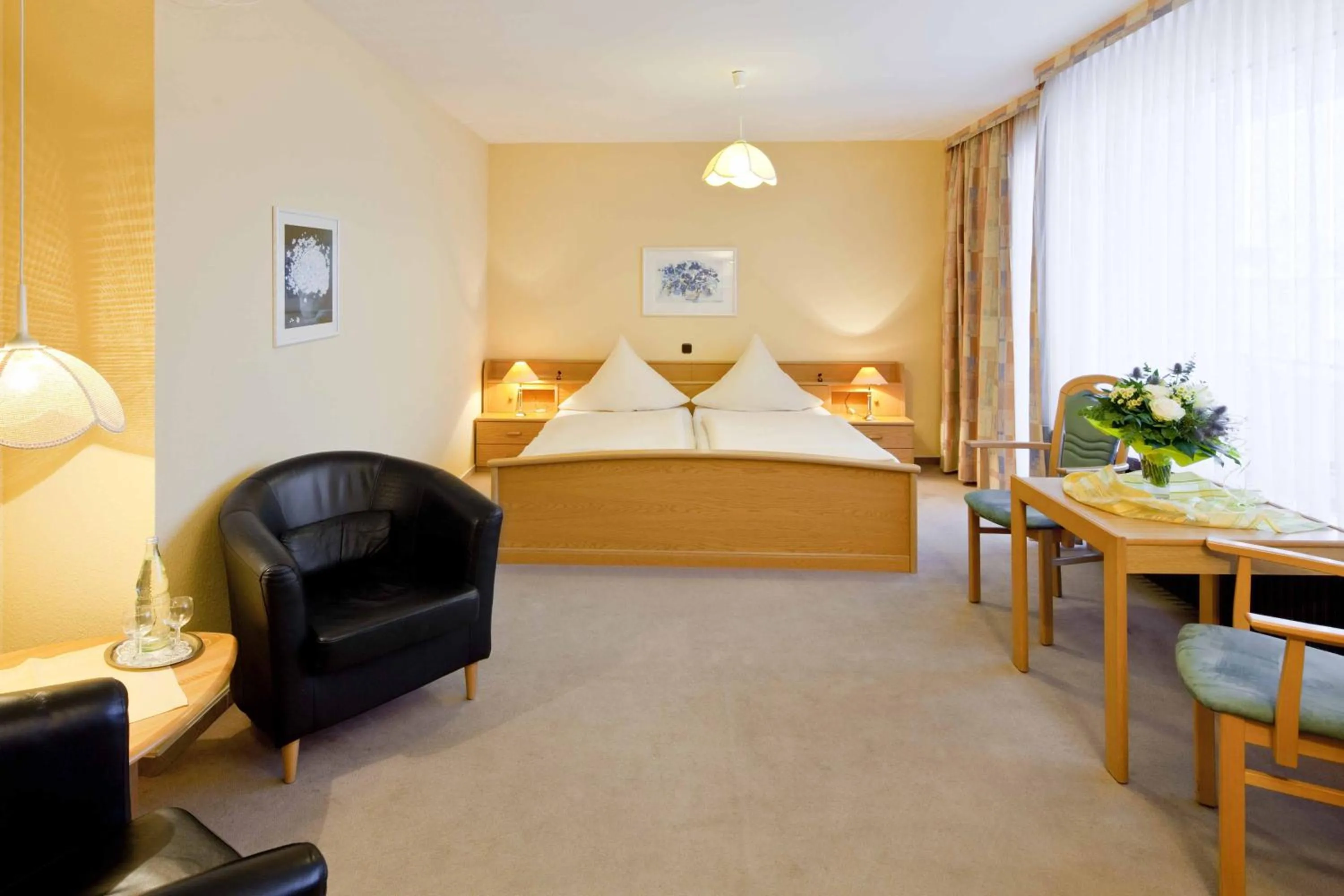 Photo of the whole room, Bed in Hotel Birkenstern