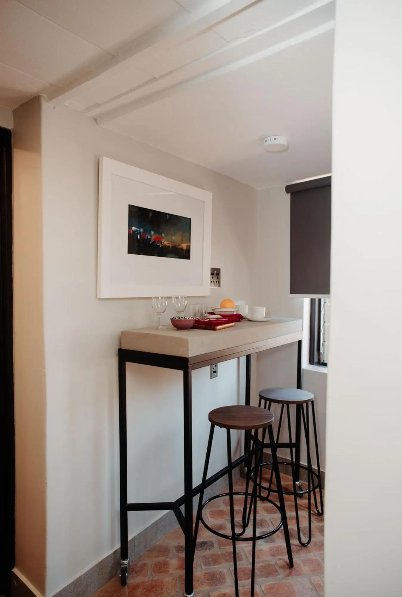 Seating area in Bastion House