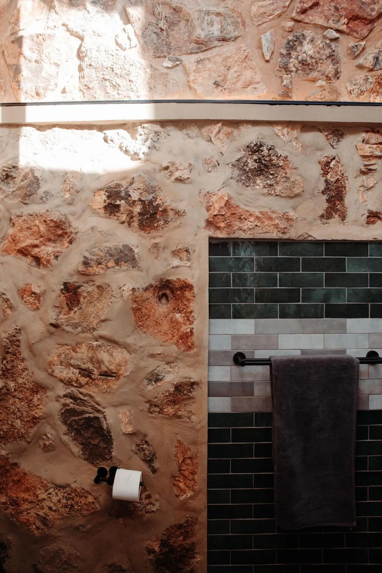 Bathroom in Bastion House