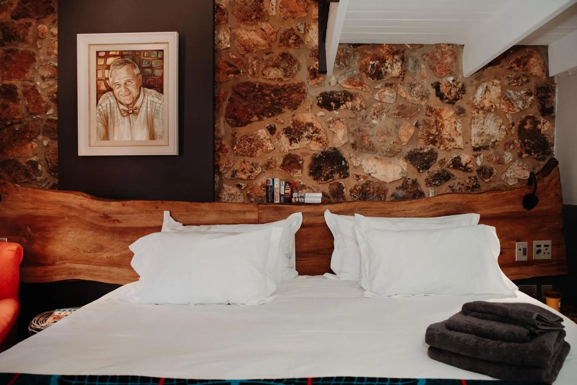 Bedroom, Bed in Bastion House