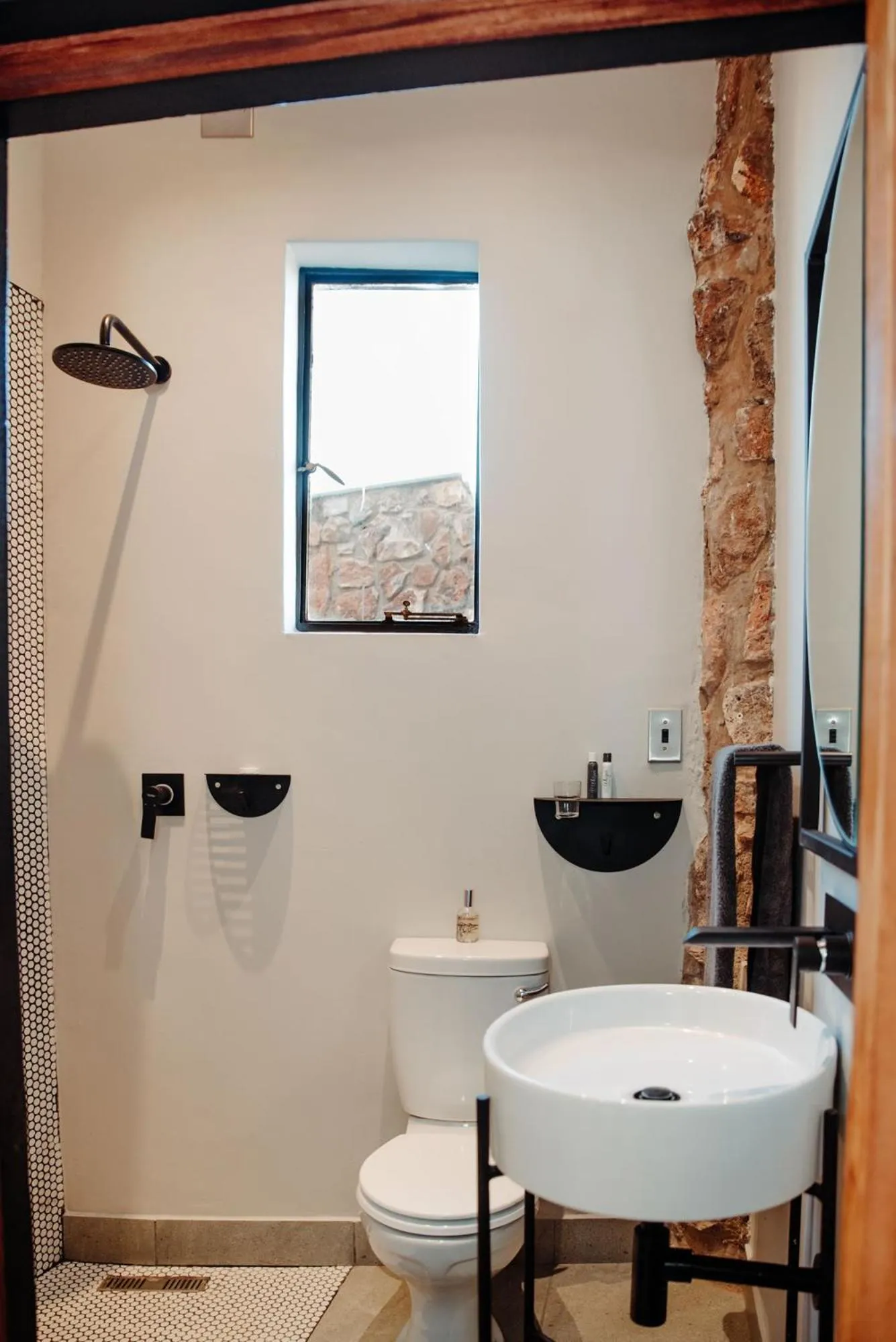 Bathroom in Bastion House