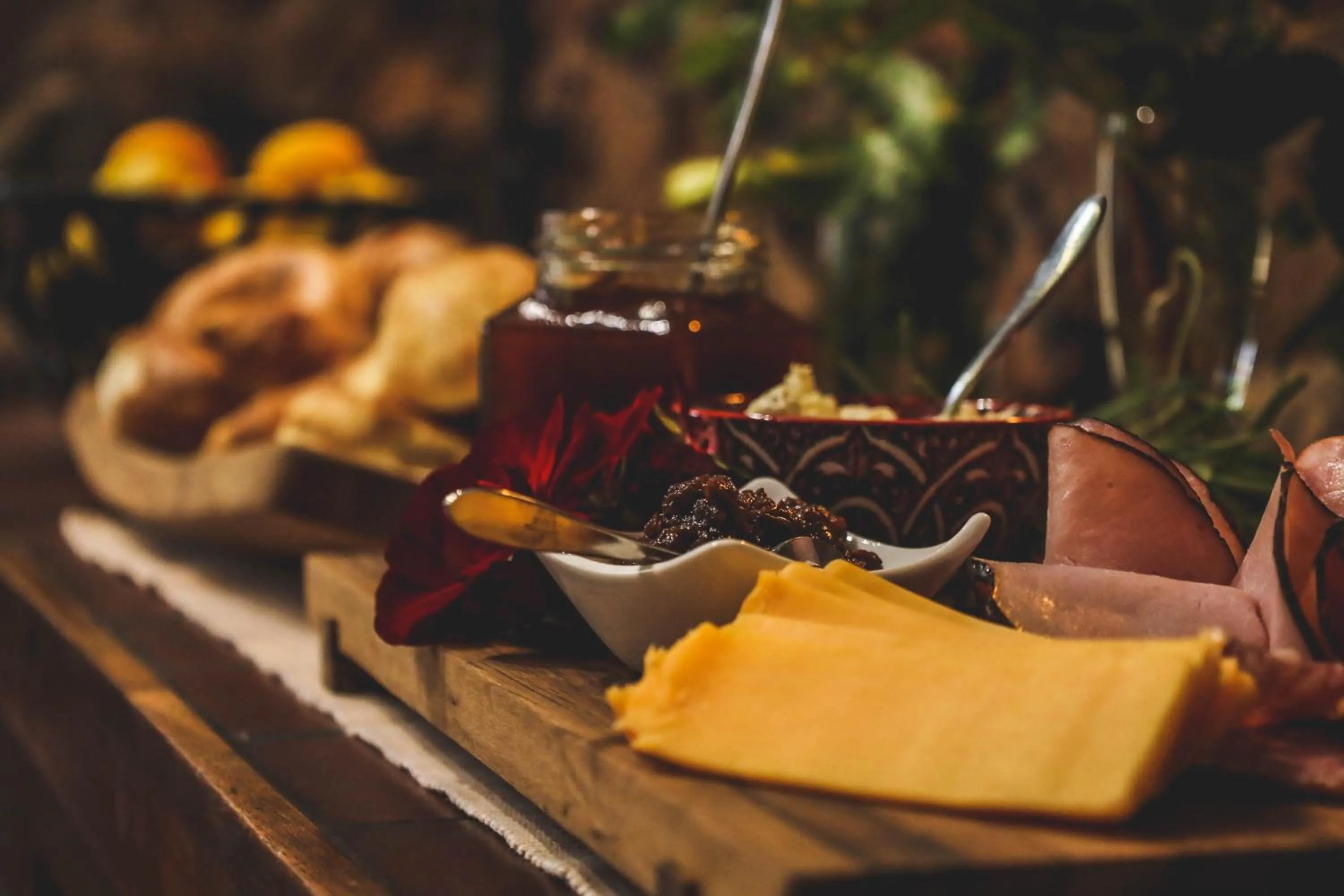 Breakfast in Bastion House