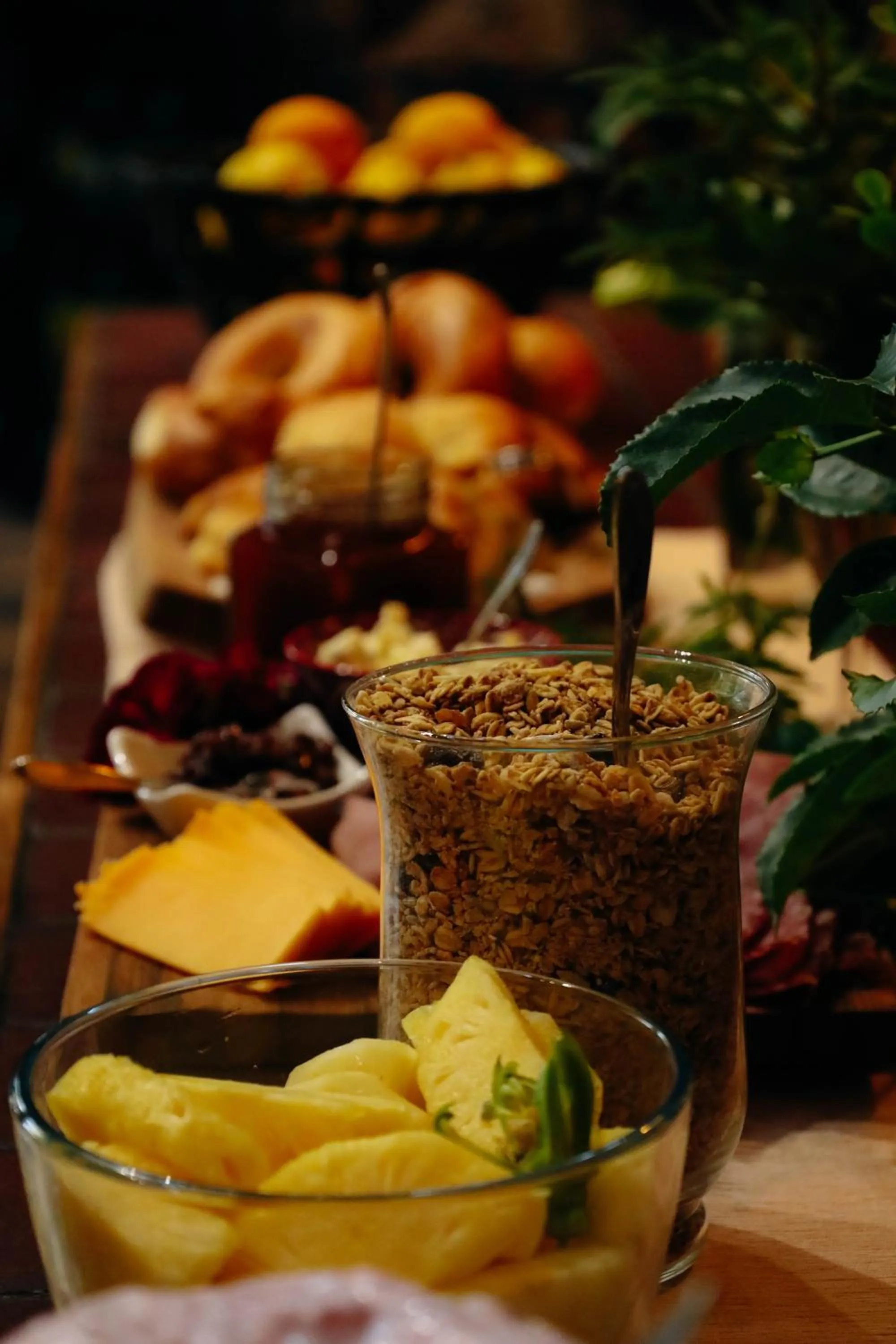 Food close-up in Bastion House