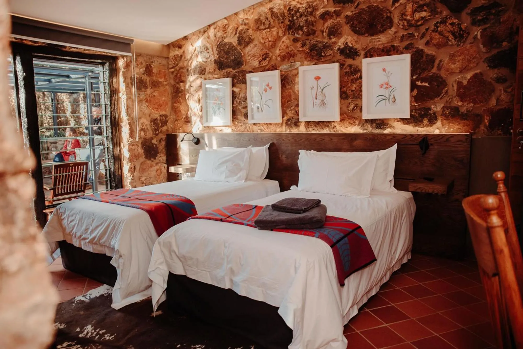 Bedroom, Bed in Bastion House