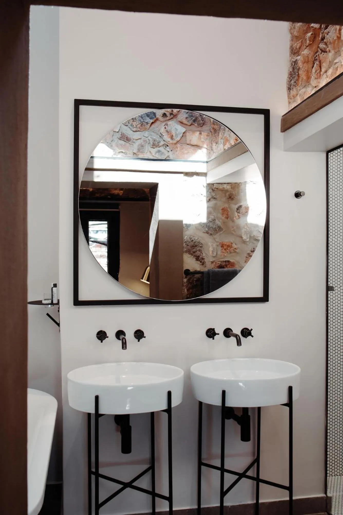 Bathroom in Bastion House