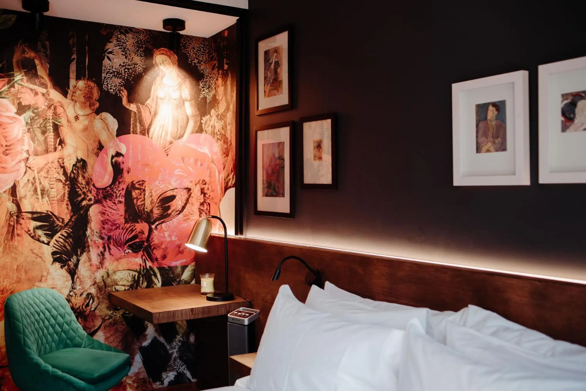 Bedroom, Bed in Bastion House