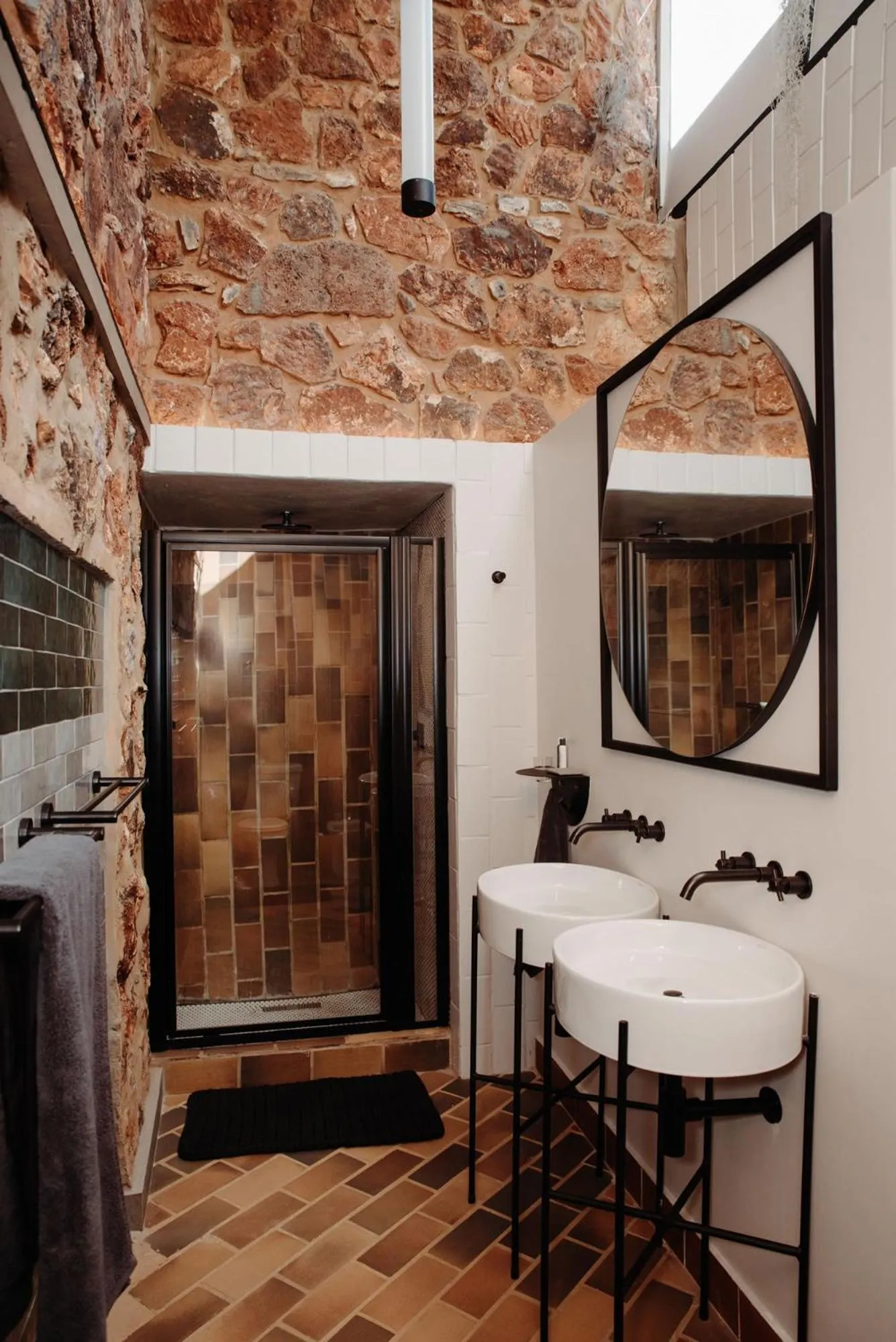 Bathroom in Bastion House