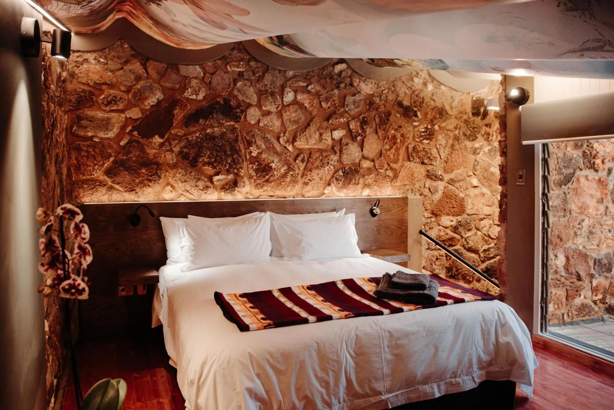 Bedroom, Bed in Bastion House