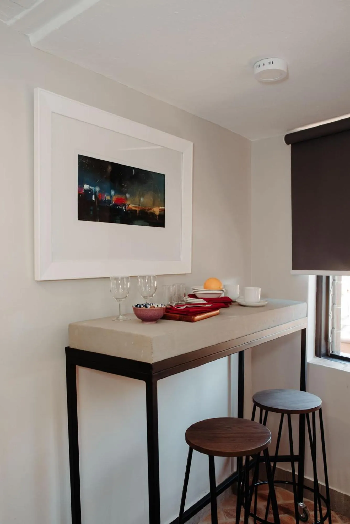 Dining area in Bastion House