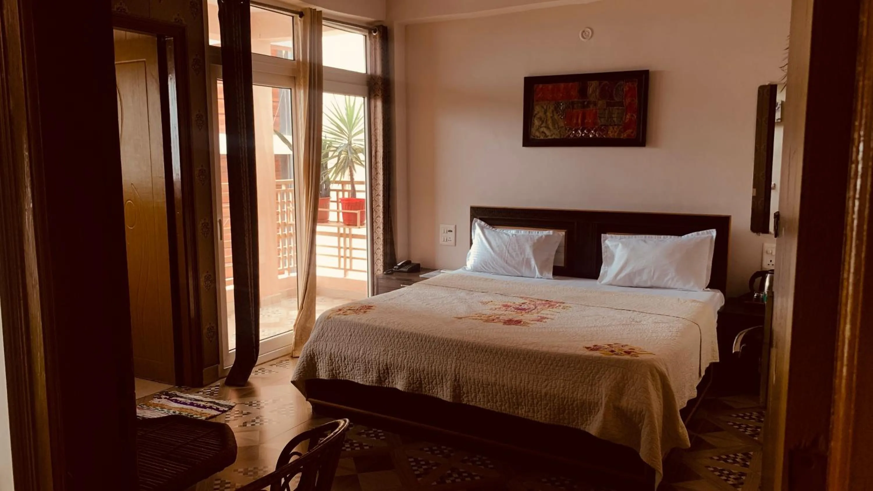 Photo of the whole room, Bed in Rudram Hotel Yoga & Ayurveda Retreat