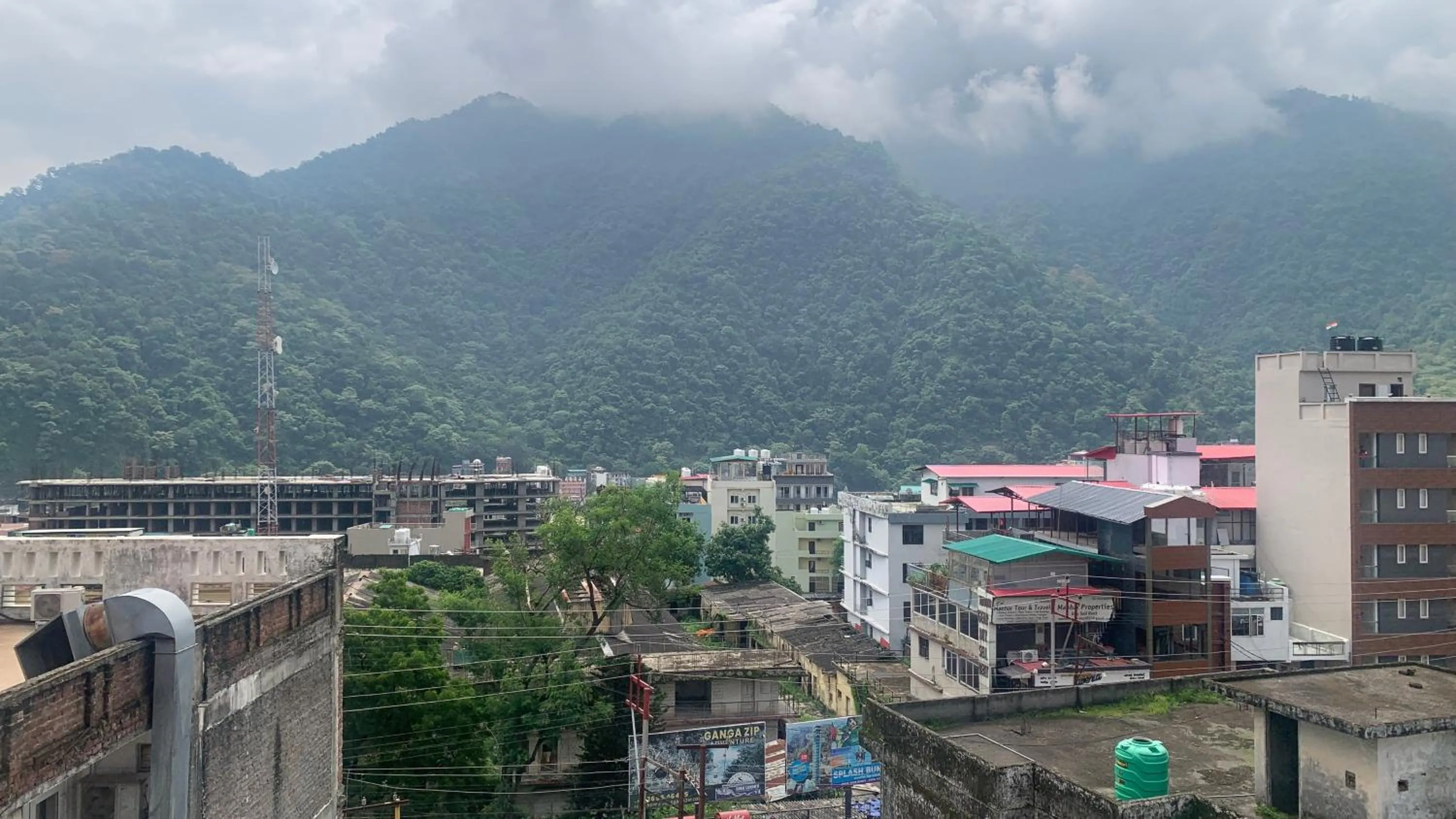 Mountain view in Rudram Hotel Yoga & Ayurveda Retreat