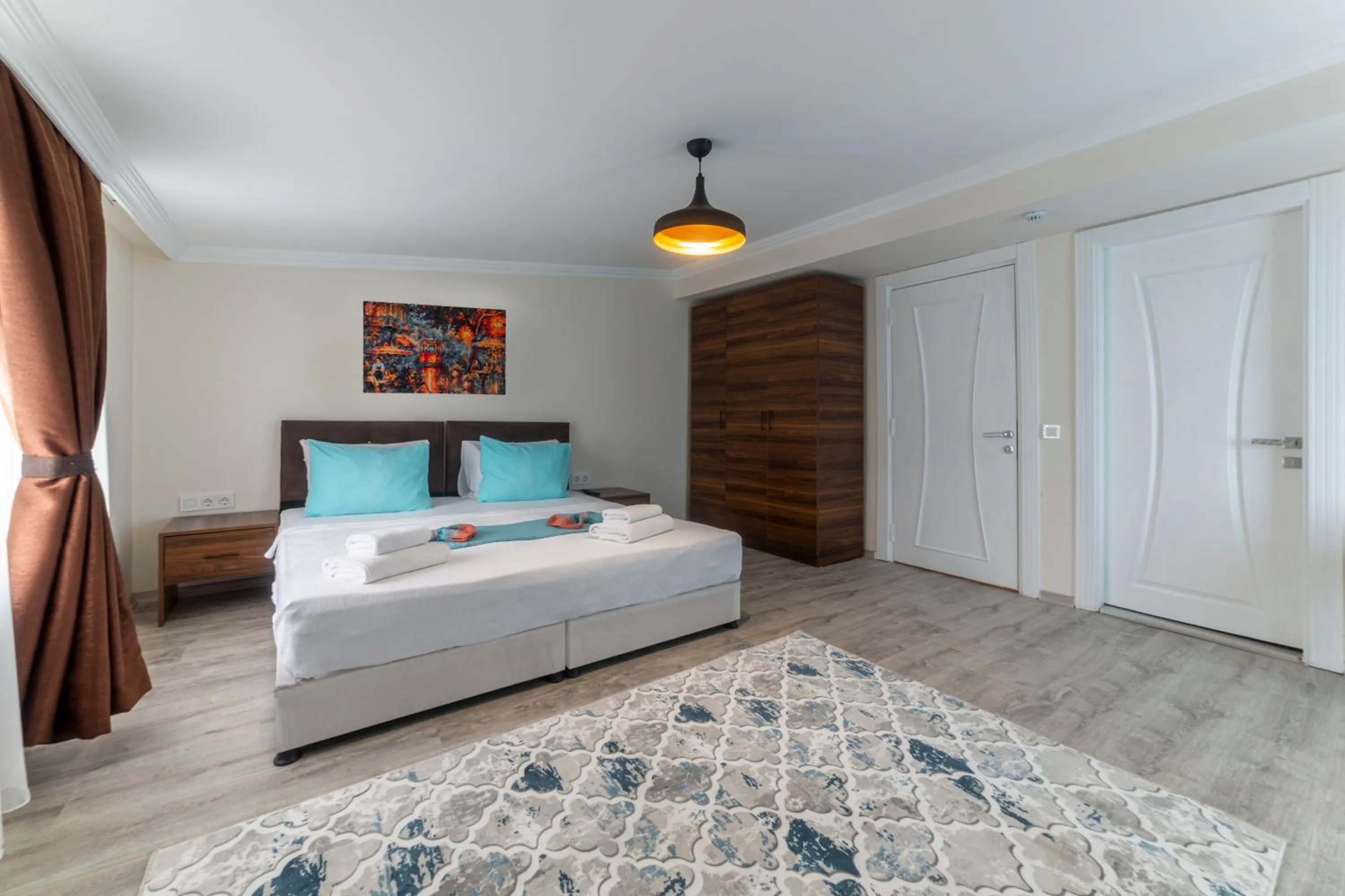 Photo of the whole room, Bed in TEMA LARA APART