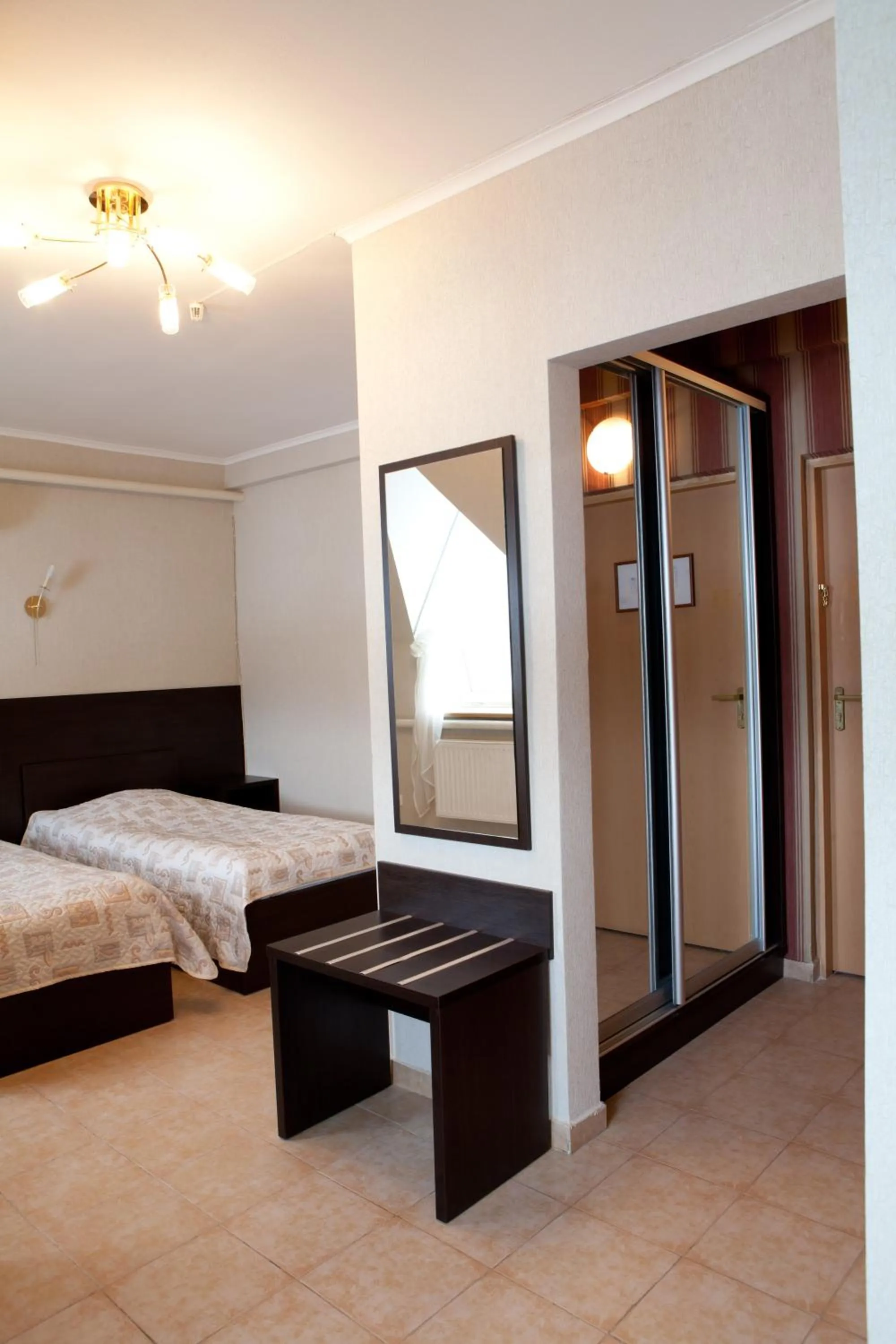 Decorative detail, Bed in Hotel Complex Verhovina