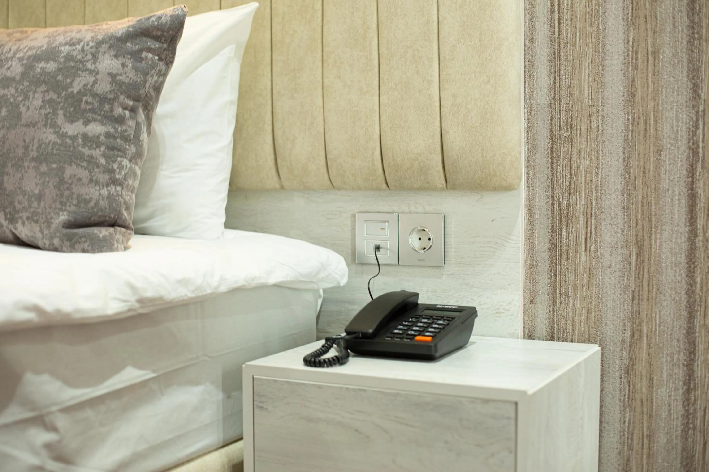 Bed in Home Suites Baku-Halal Hotel