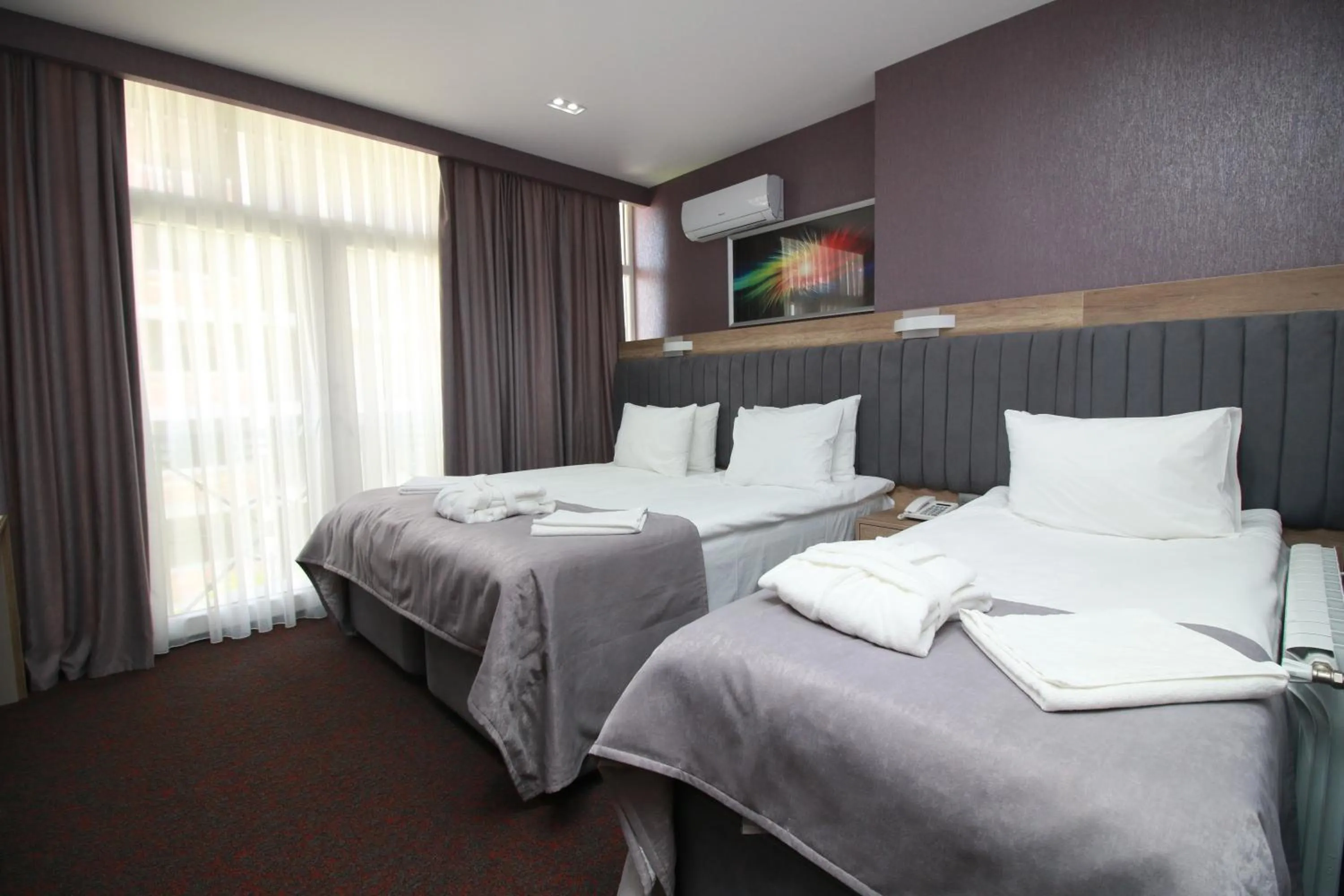 Bed in Home Suites Baku-Halal Hotel