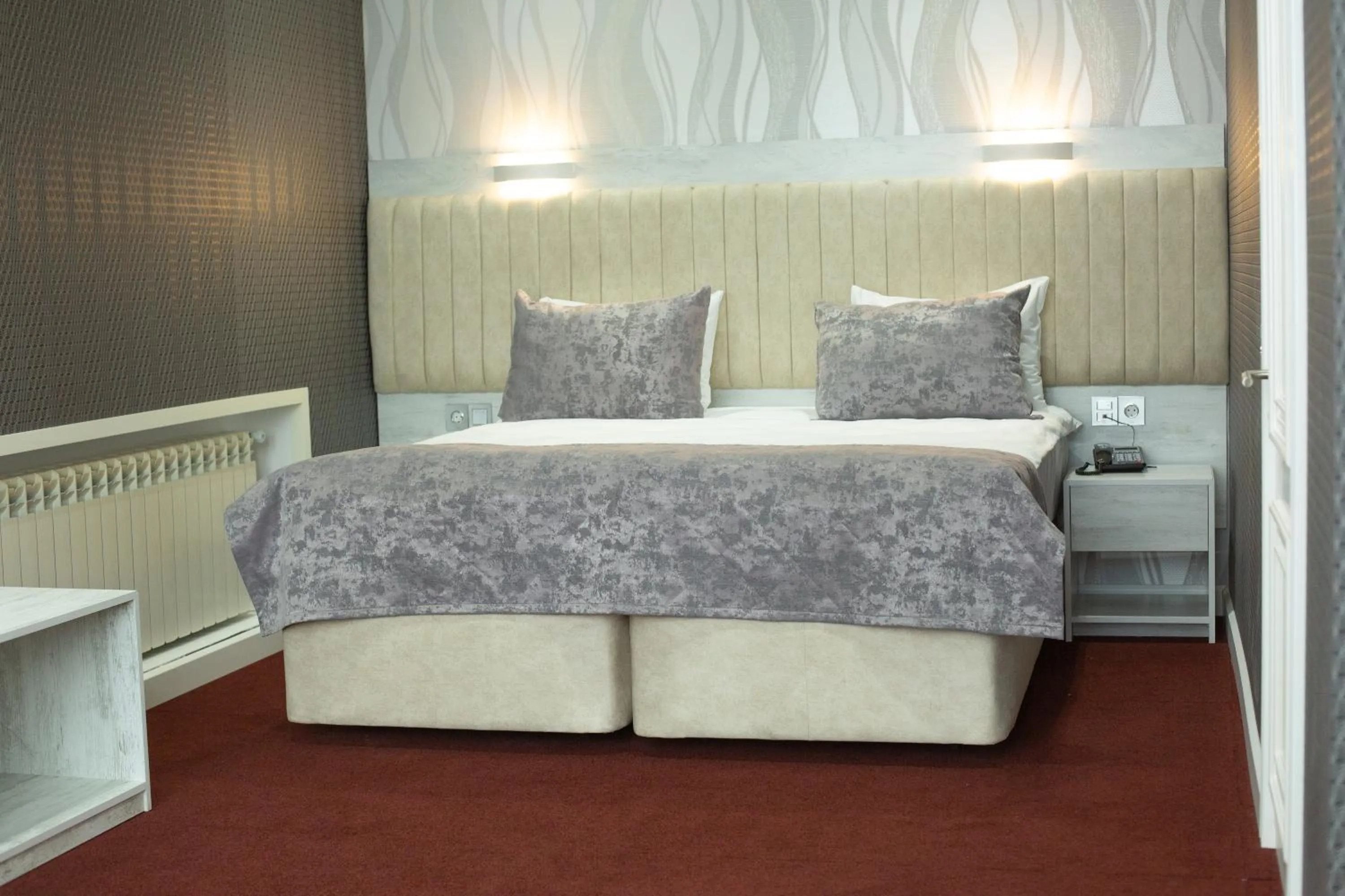 Bed in Home Suites Baku-Halal Hotel