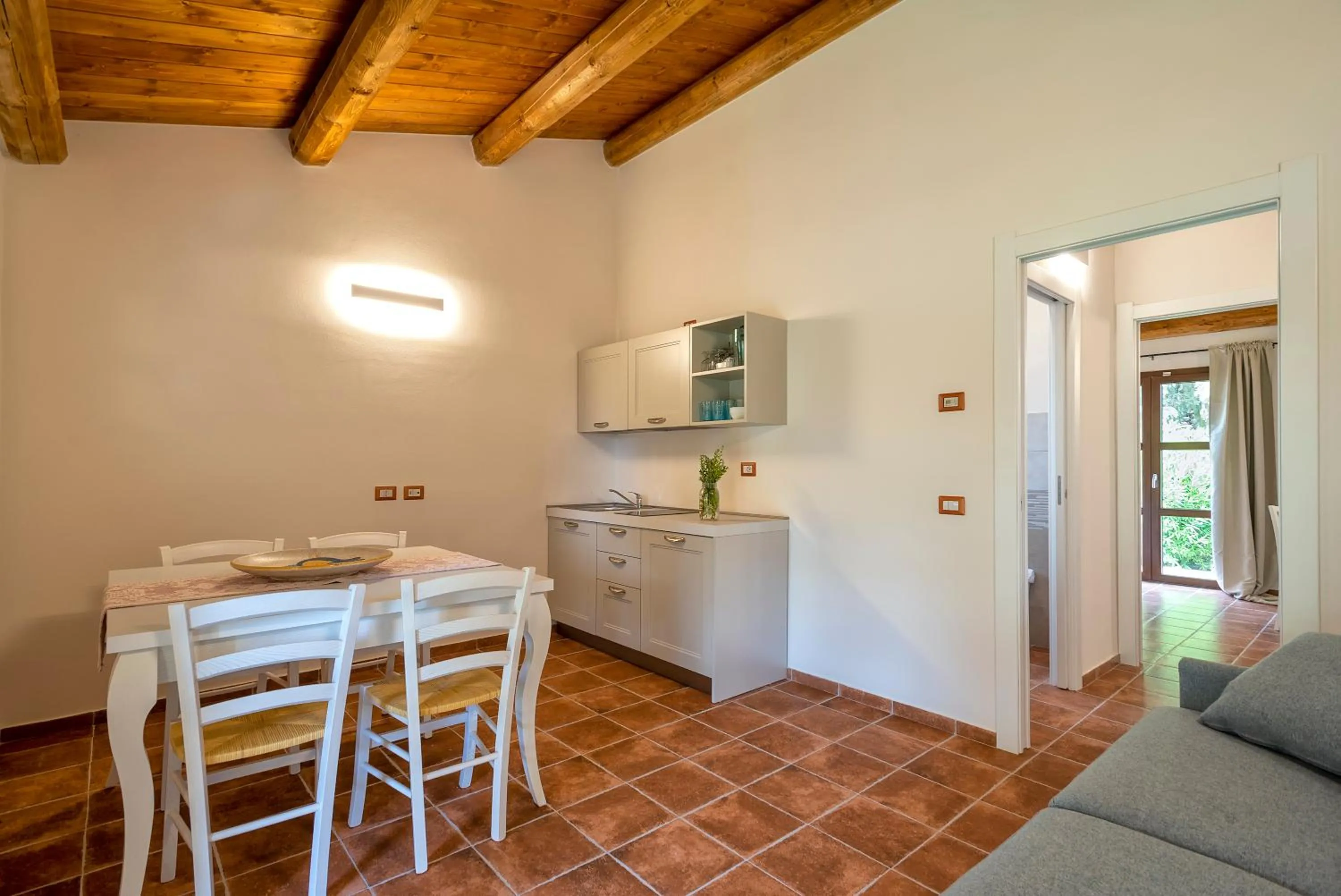 Kitchen or kitchenette in Alghero Resort Country Hotel & Spa