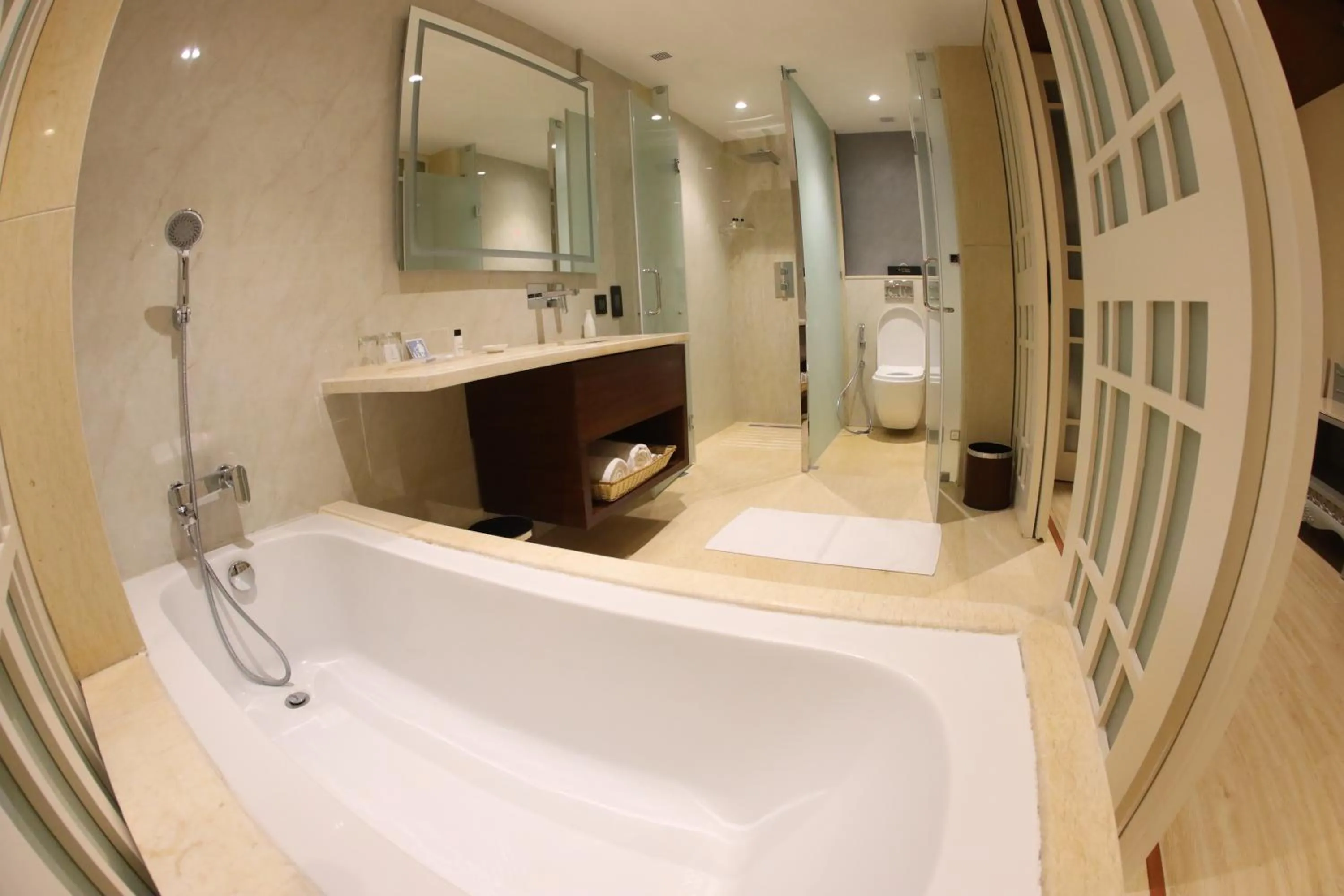 Bathroom in Regenta Central RS Chennai OMR SIPCOT
