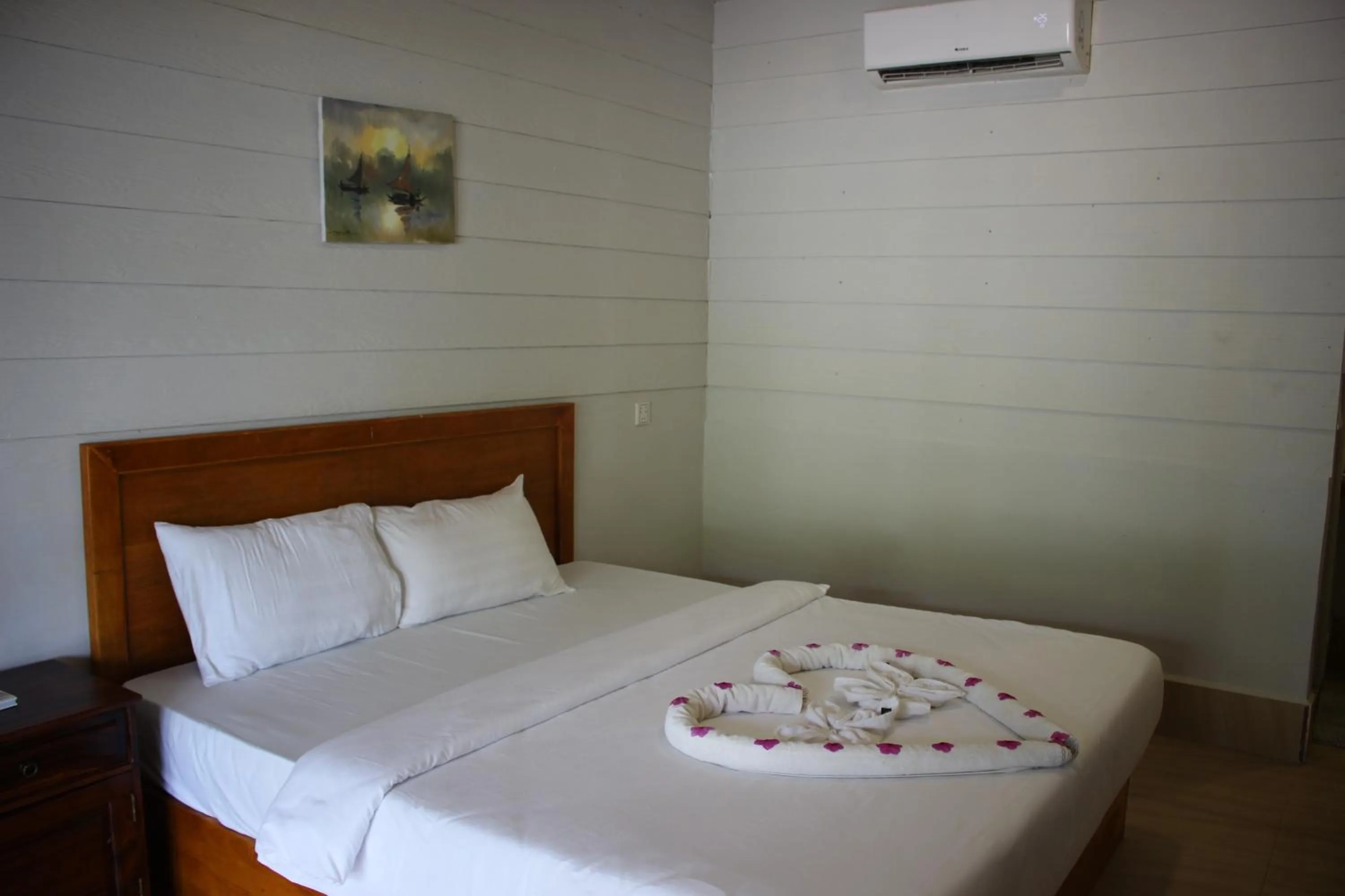 Bed in Scarlet Sails Resort
