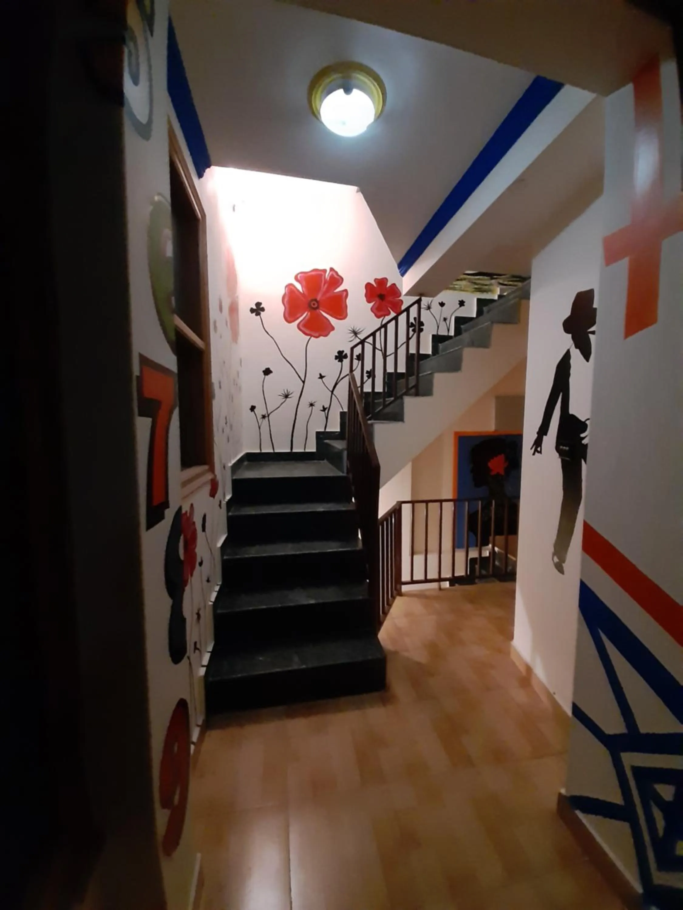 Lobby or reception in La Vaca India Manali