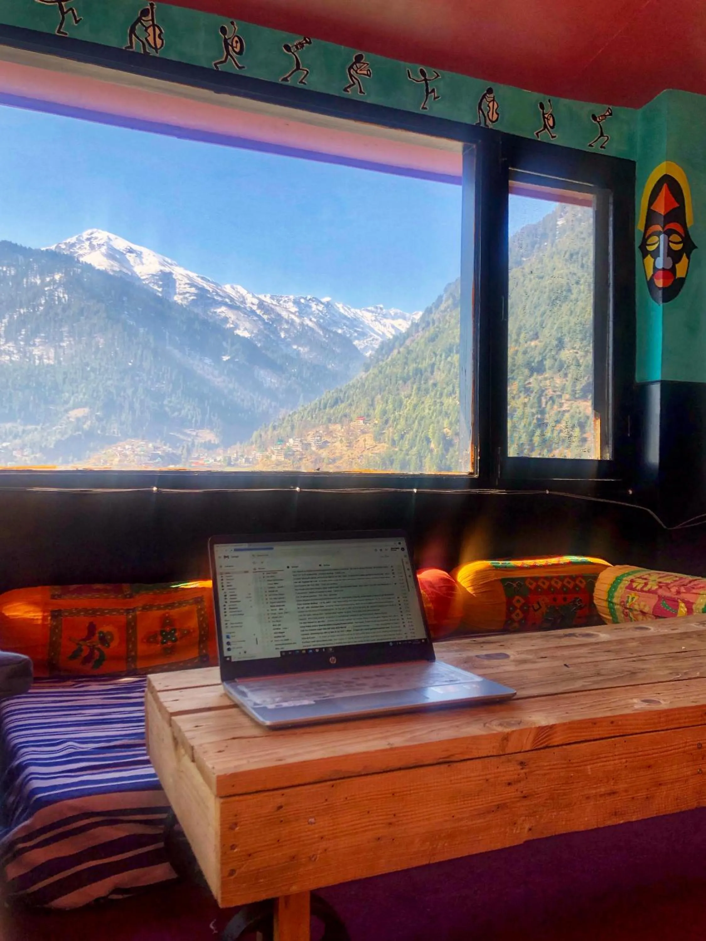 Mountain view in La Vaca India Manali