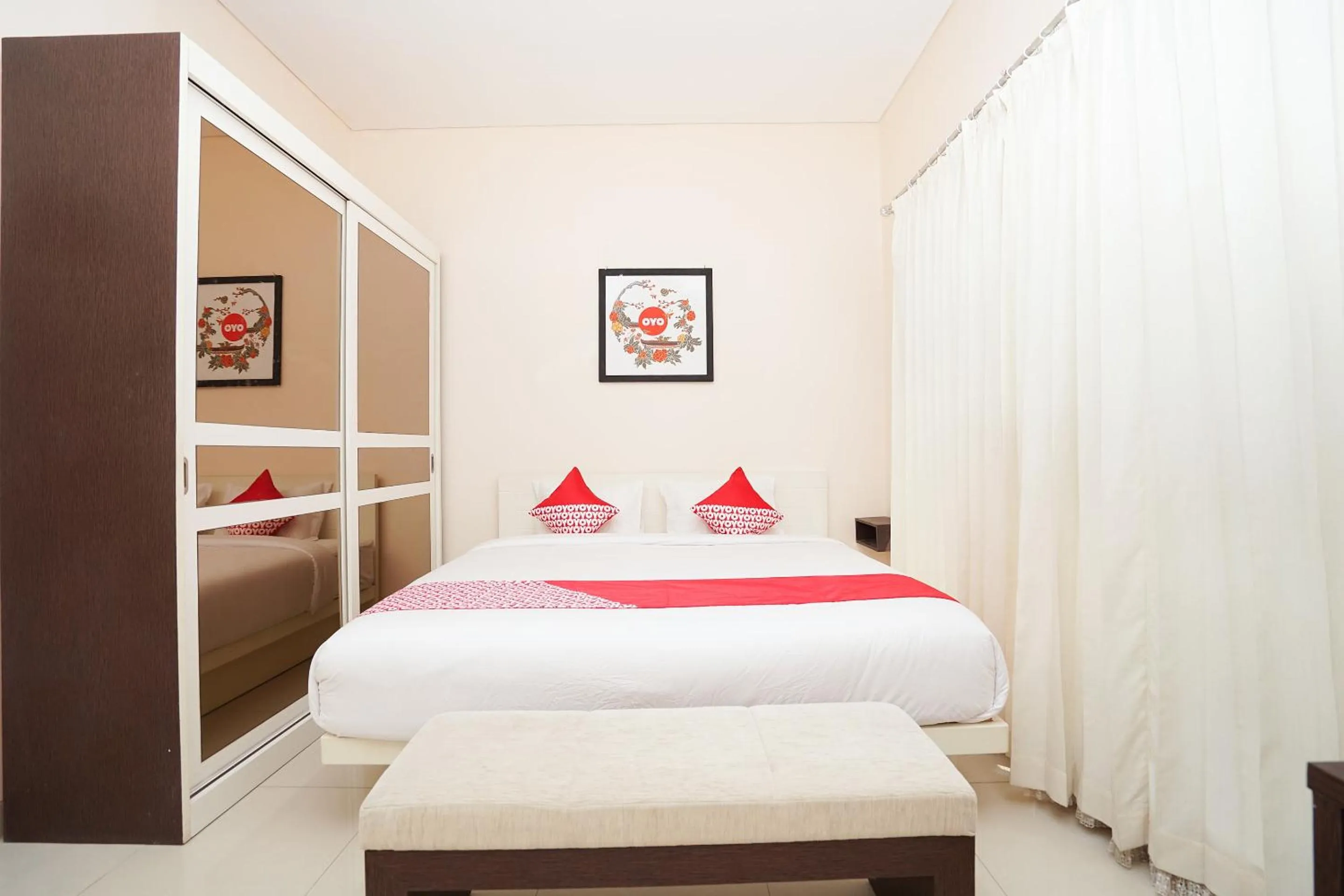 Bedroom, Bed in Hotel O Menjangan Residence at Citraland 1