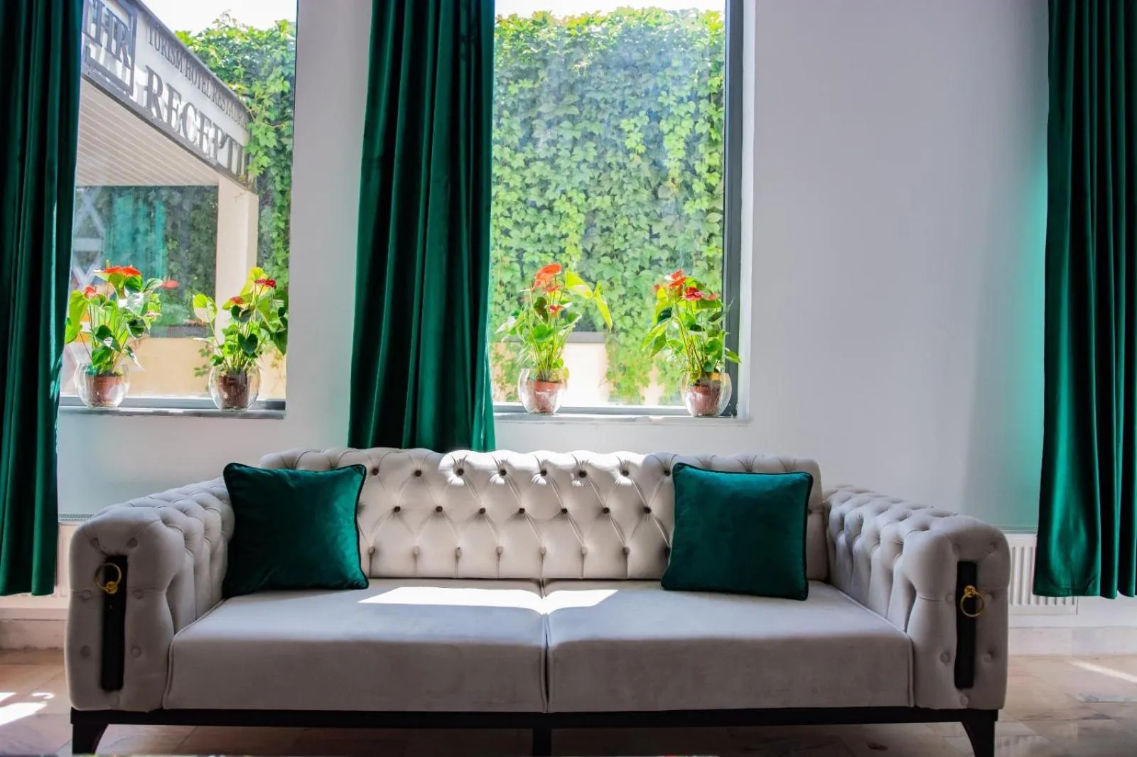 Seating area in Hotel THR Center