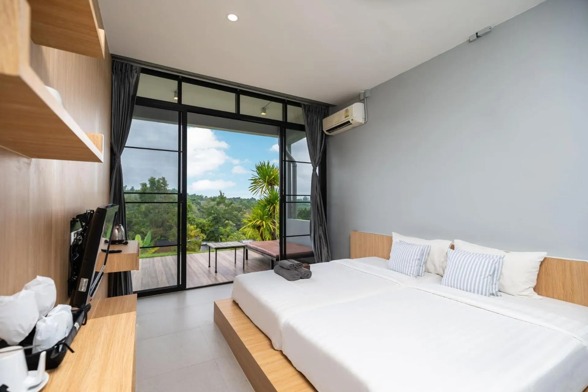 Bed in Veravian Resort