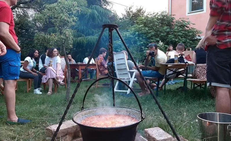 Garden in Budapest Garden Hostel - Age limit 39