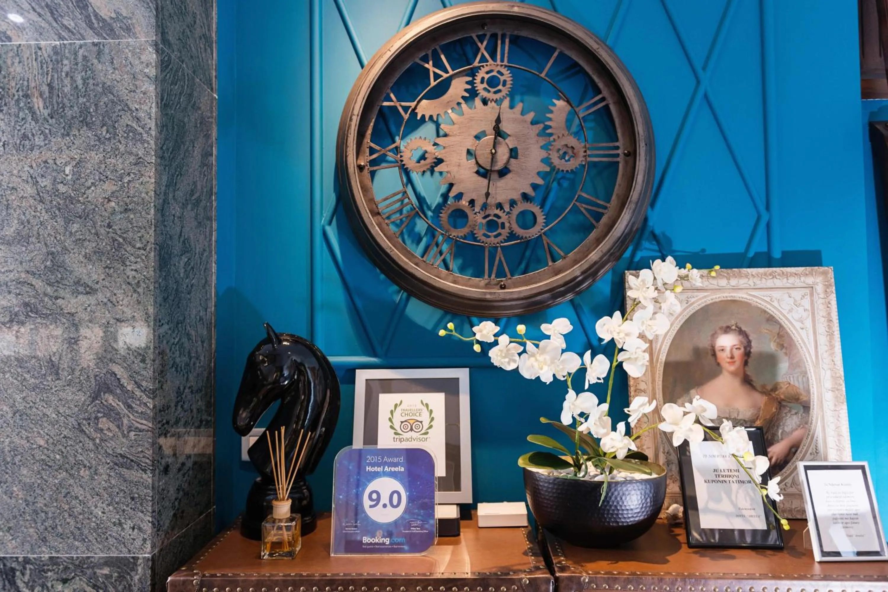 Lobby or reception in Areela Boutique Hotel