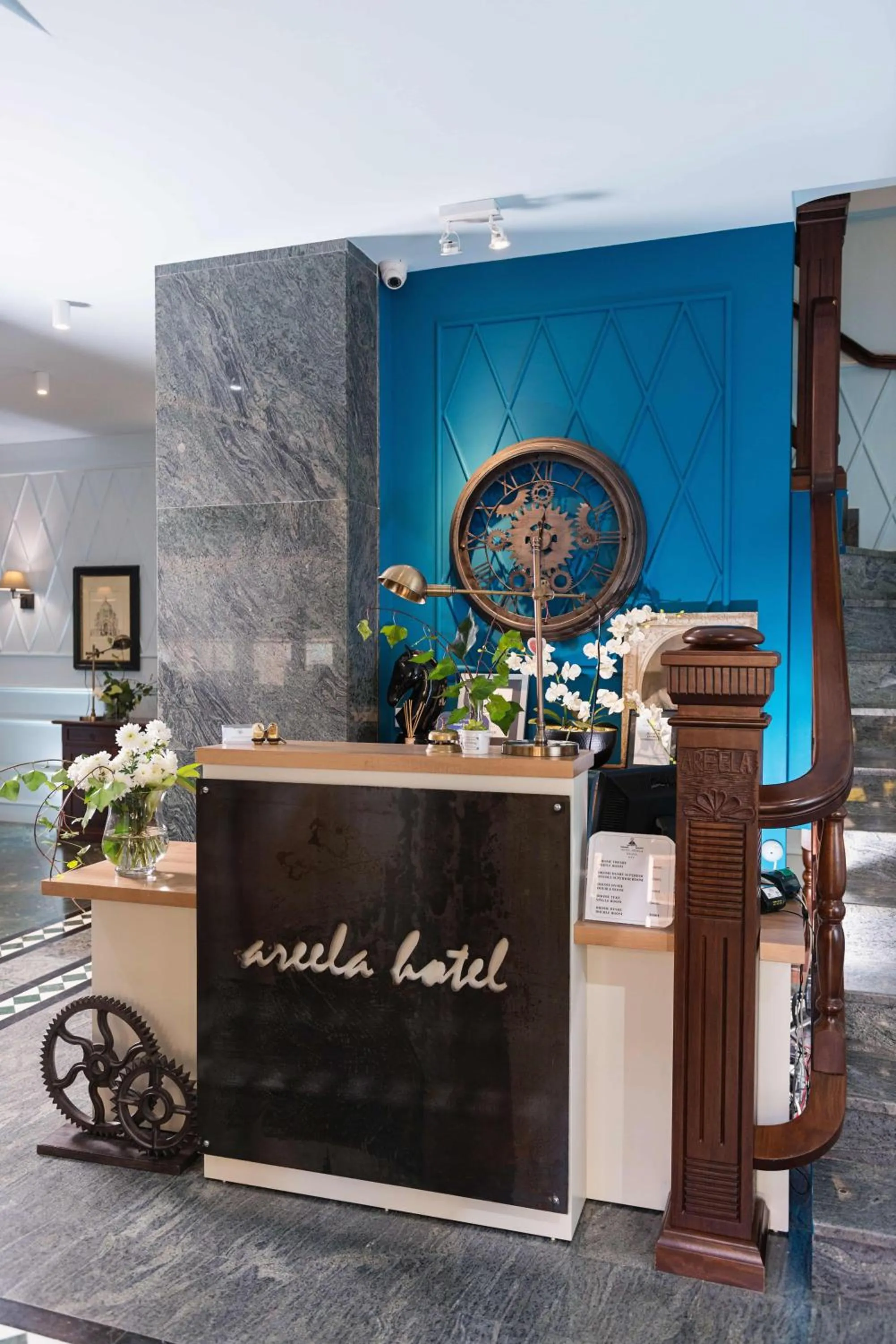 Lobby or reception in Areela Boutique Hotel